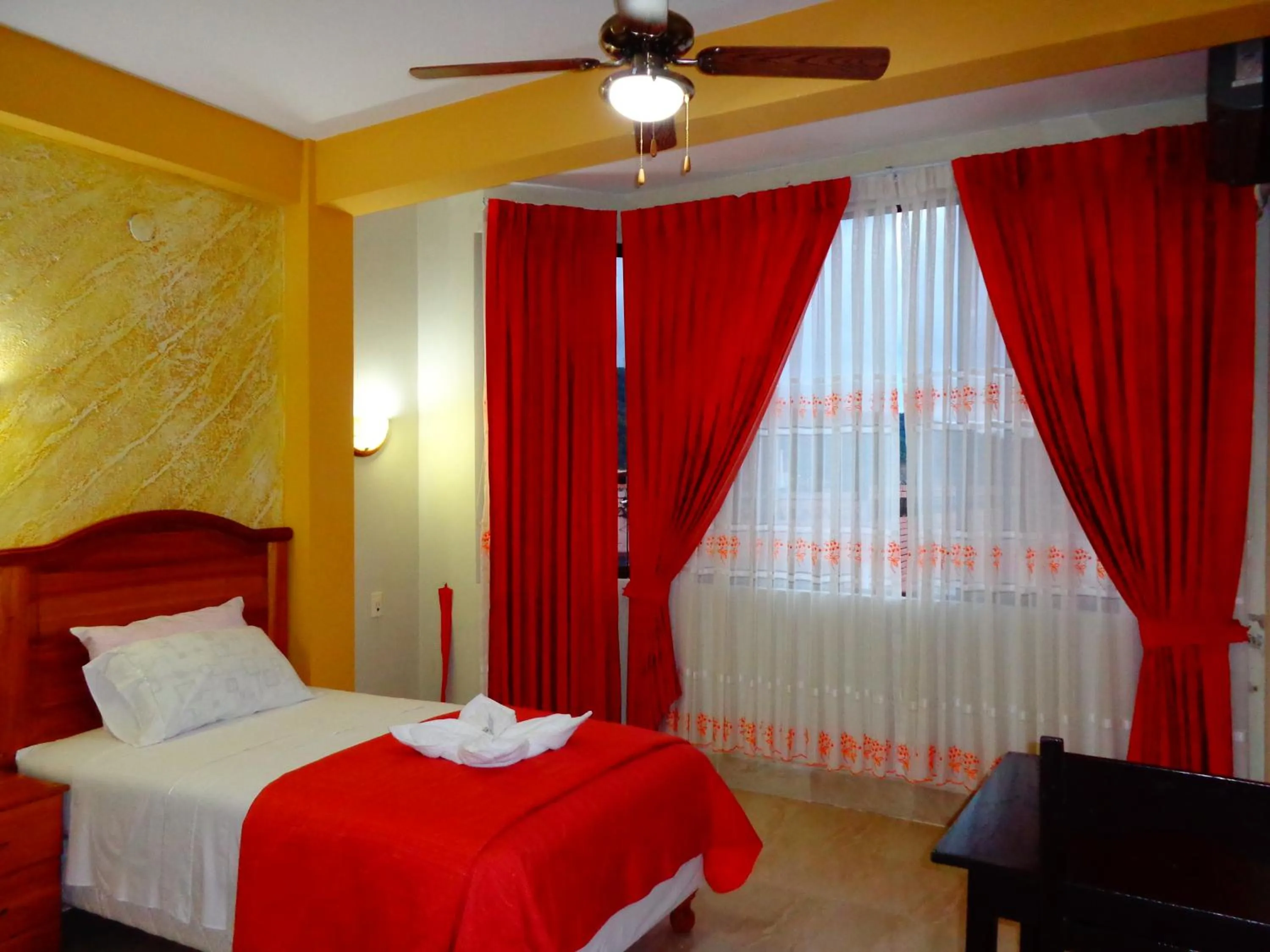 Bed in Hotel Pampa & Selva