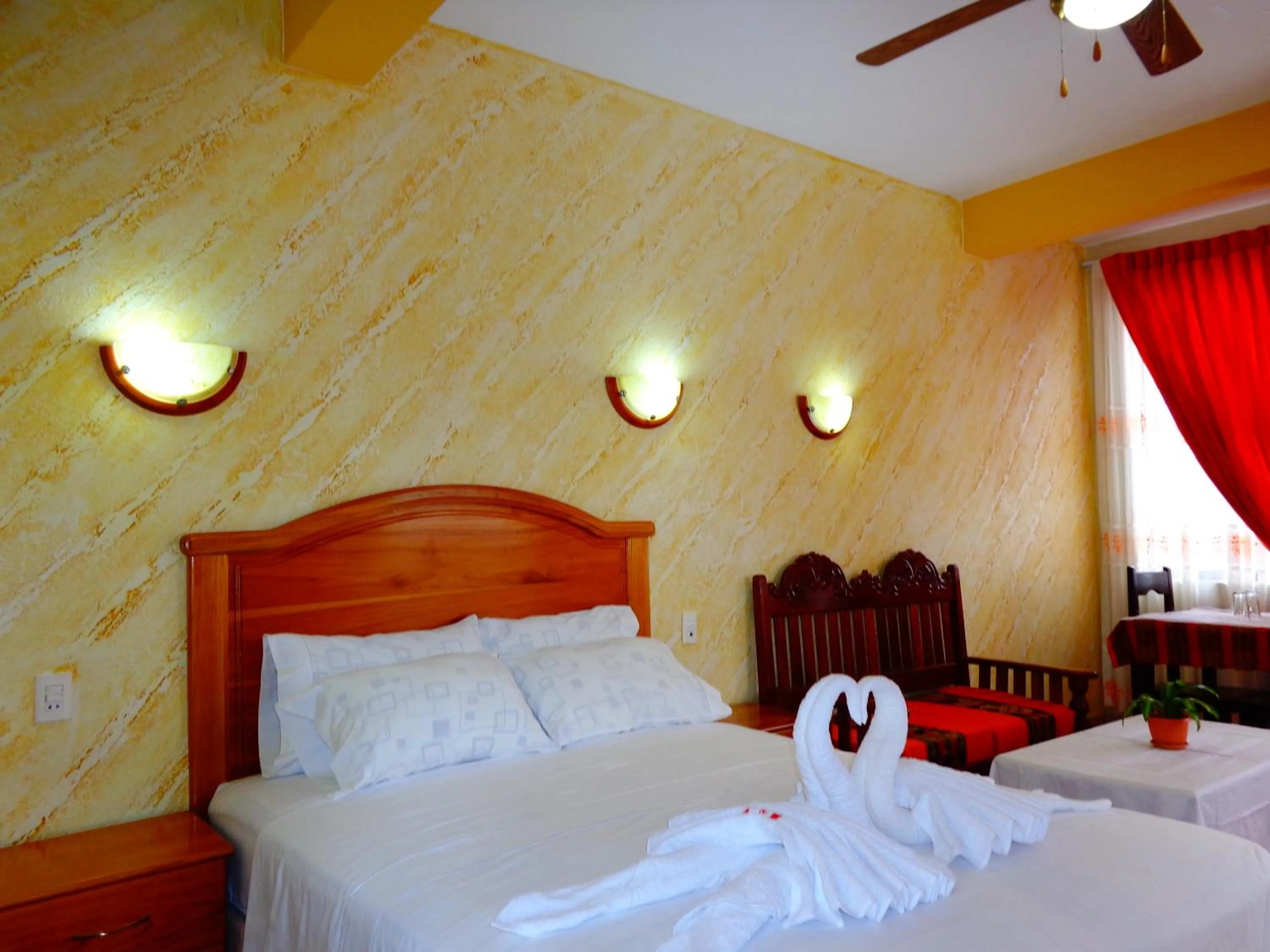 Bed in Hotel Pampa & Selva