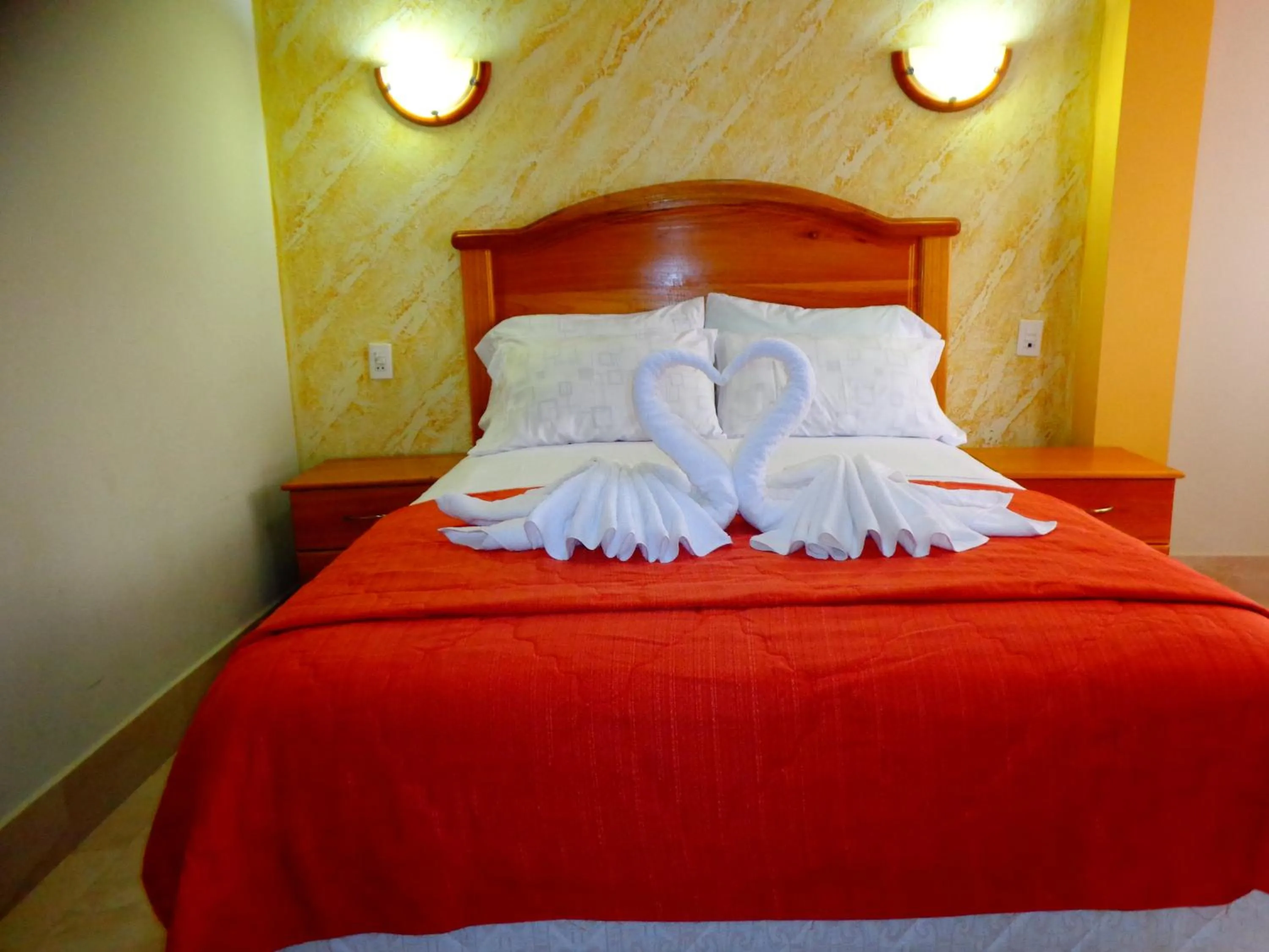 Bed in Hotel Pampa & Selva