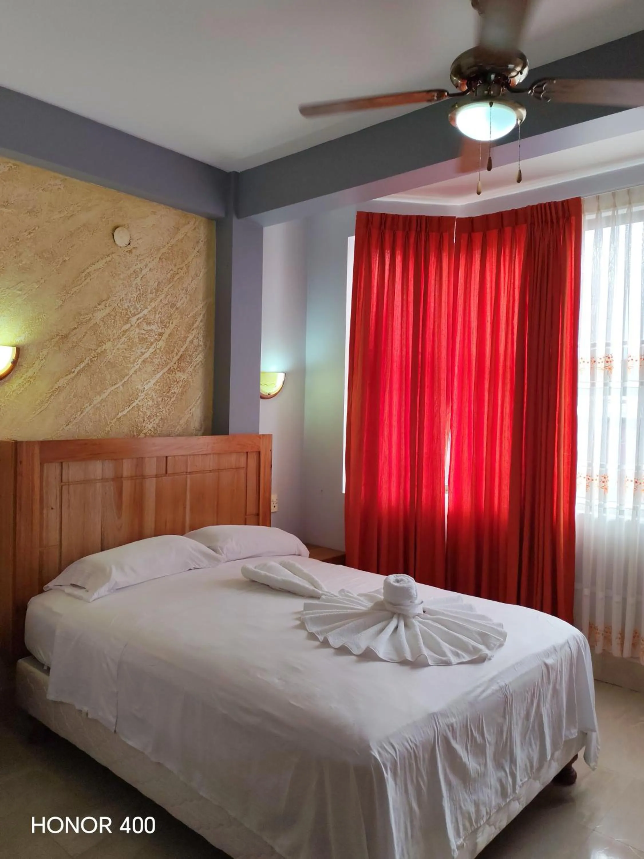 Bed in Hotel Pampa & Selva