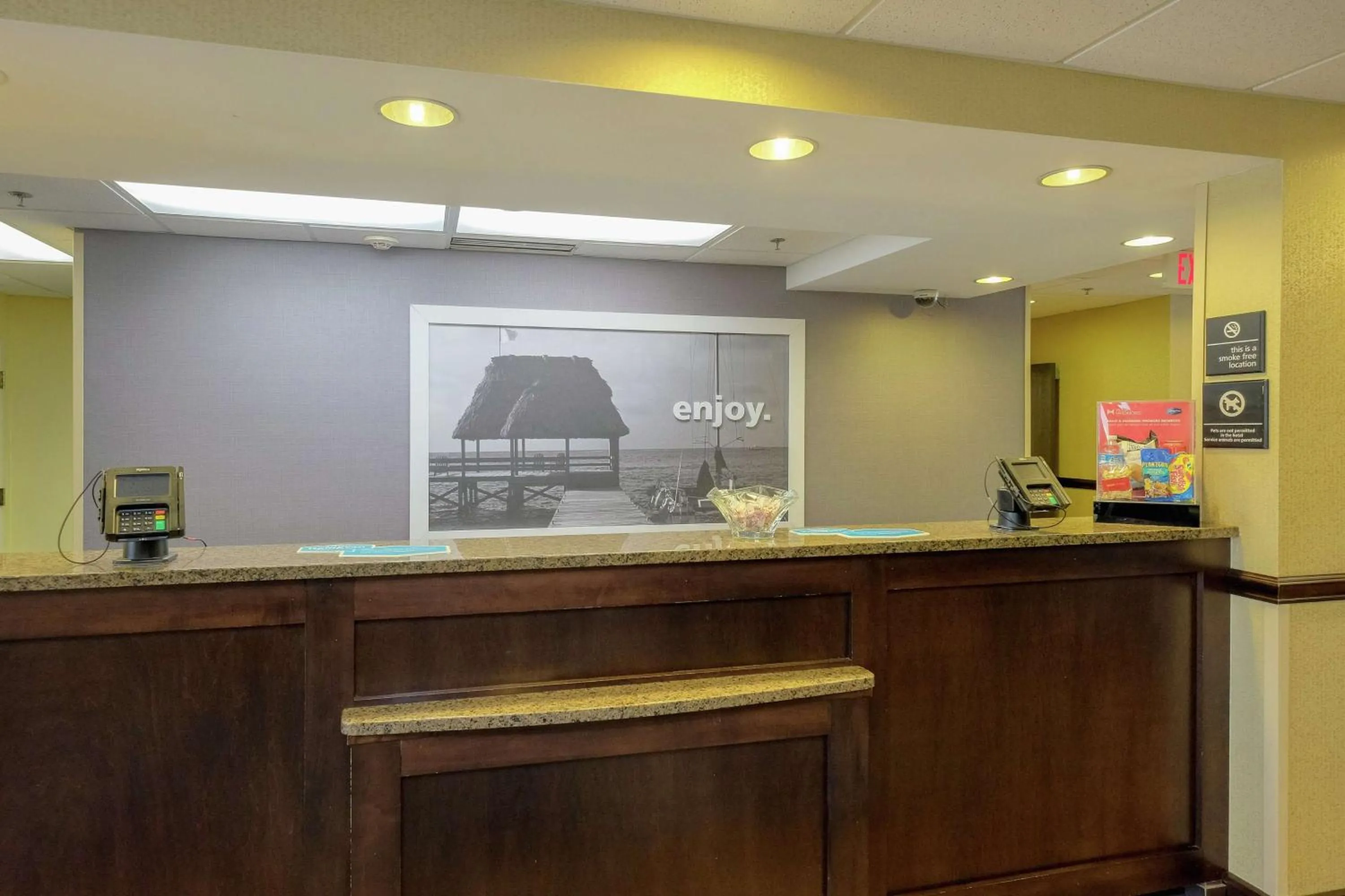 Lobby or reception in Hampton Inn Edenton