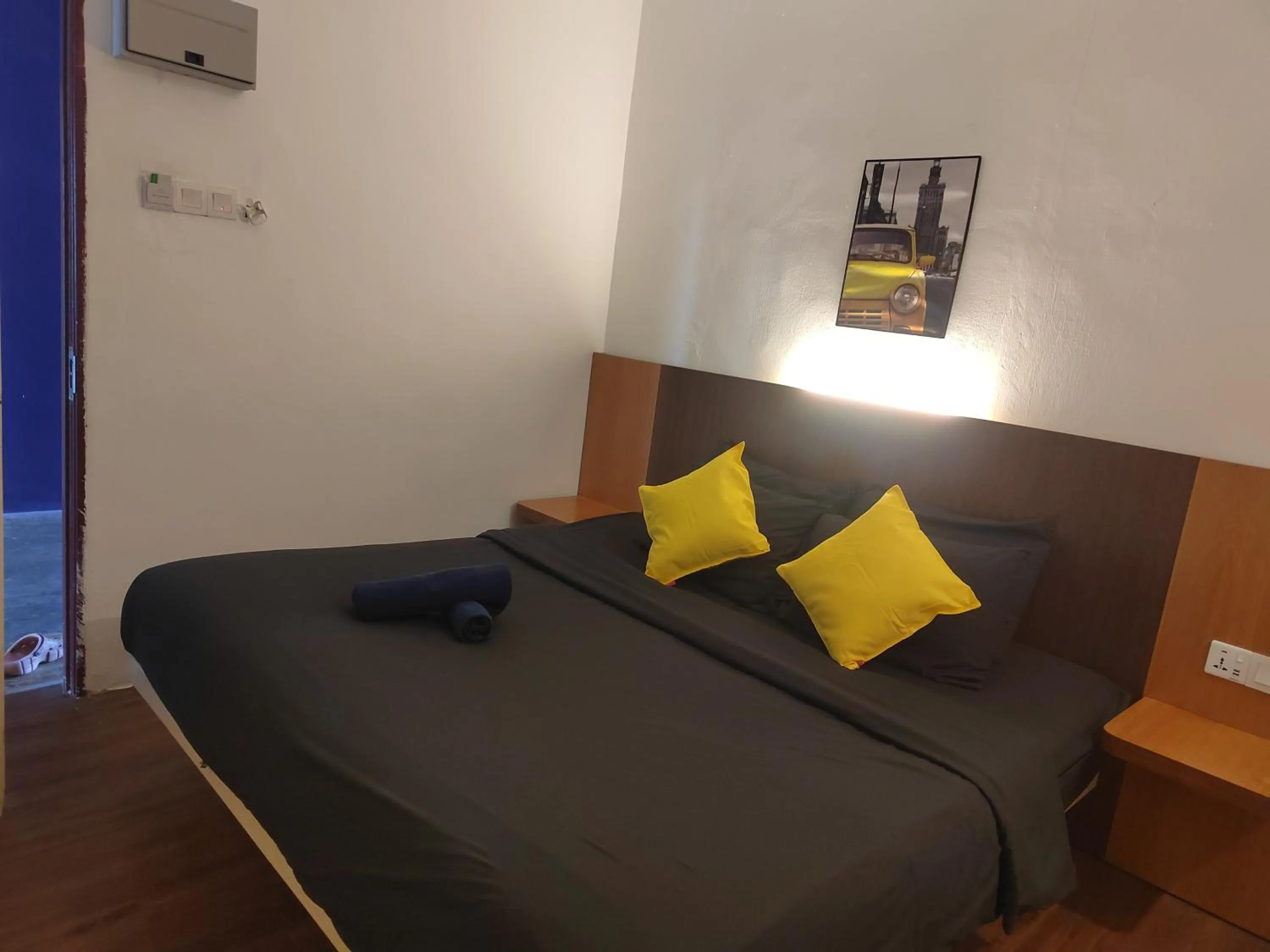 Bed in Nu Melati Hotel