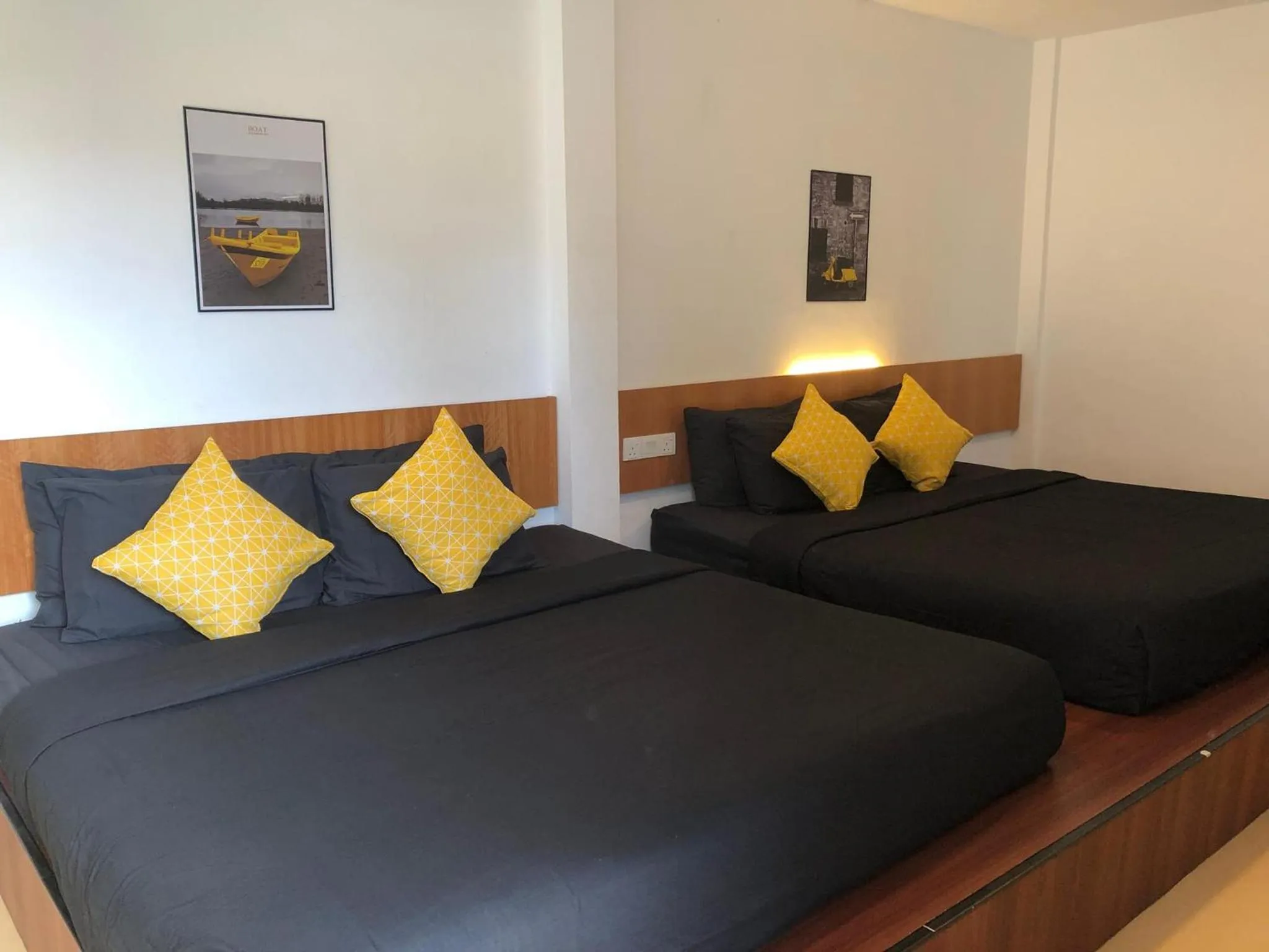 Bed in Nu Melati Hotel