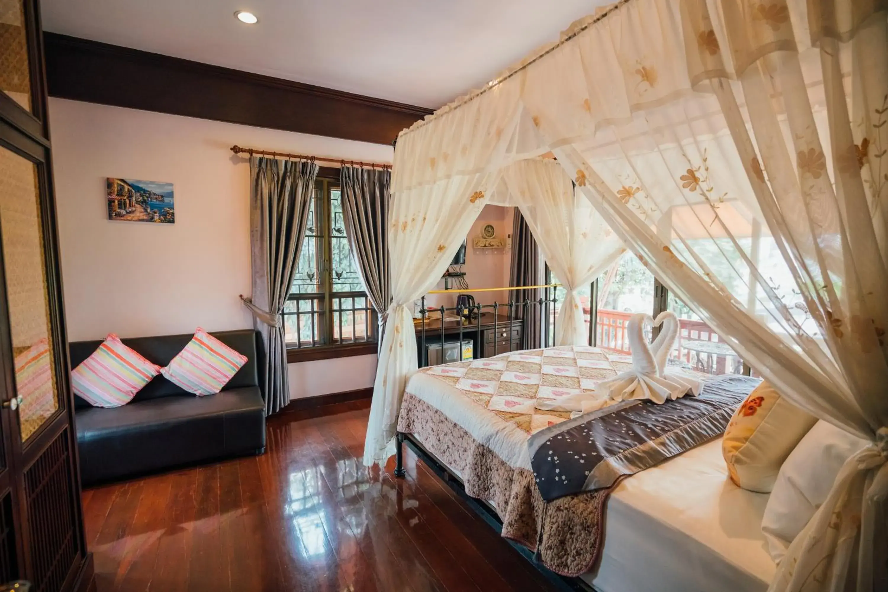 Deluxe Double Room with Balcony and Sea View in Ban Thong U, The Landmark Deluxe Double Room with Balcony and Sea View in Ban Thong U, The Landmark