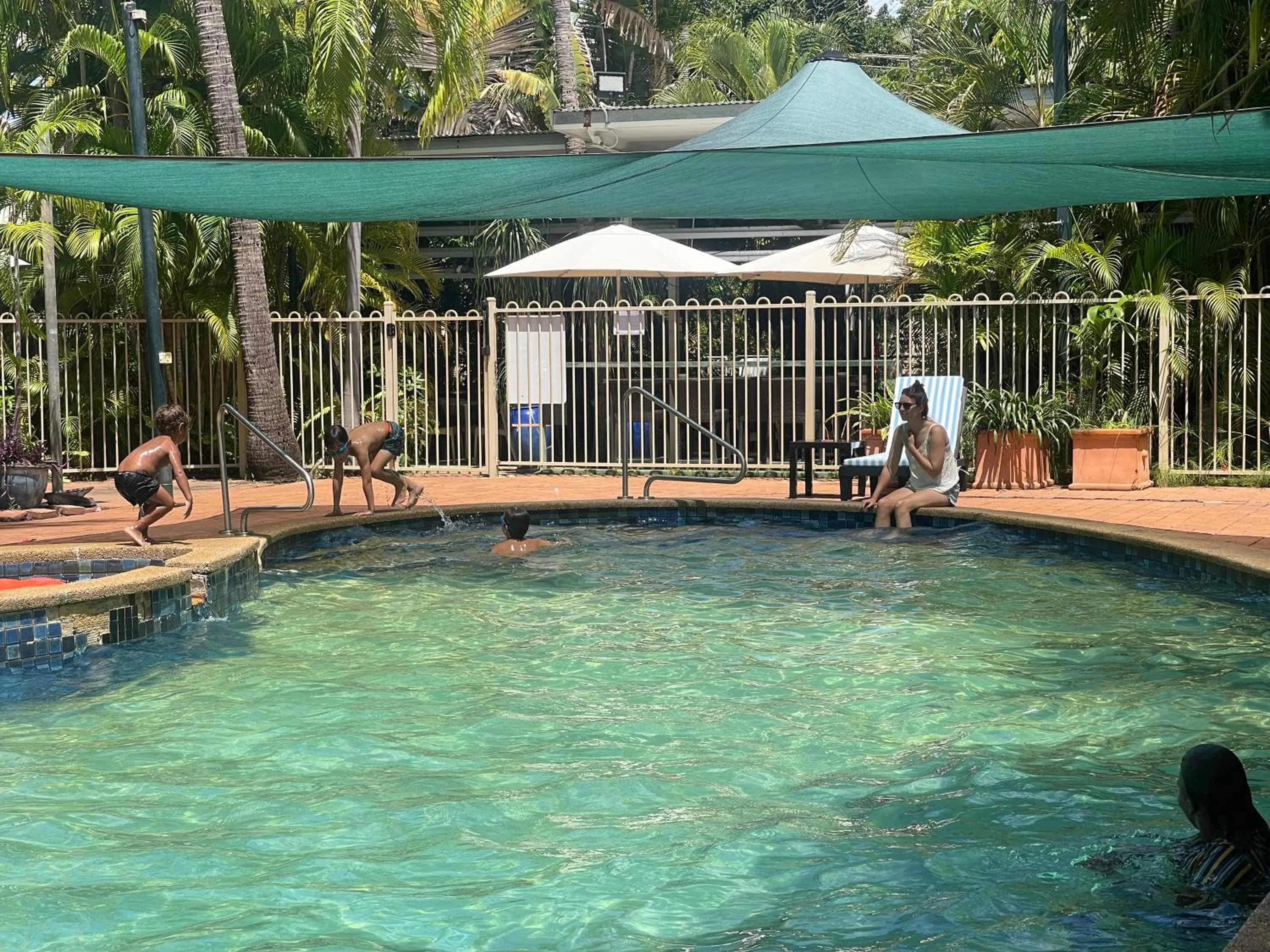 Swimming pool in Knotts Crossing Resort