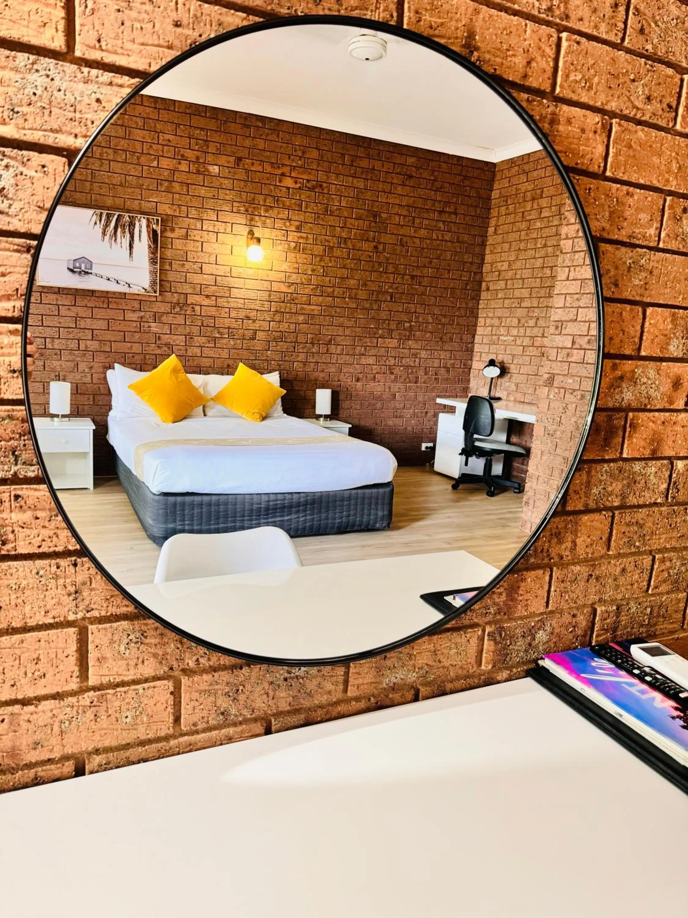 Bed in Knotts Crossing Resort