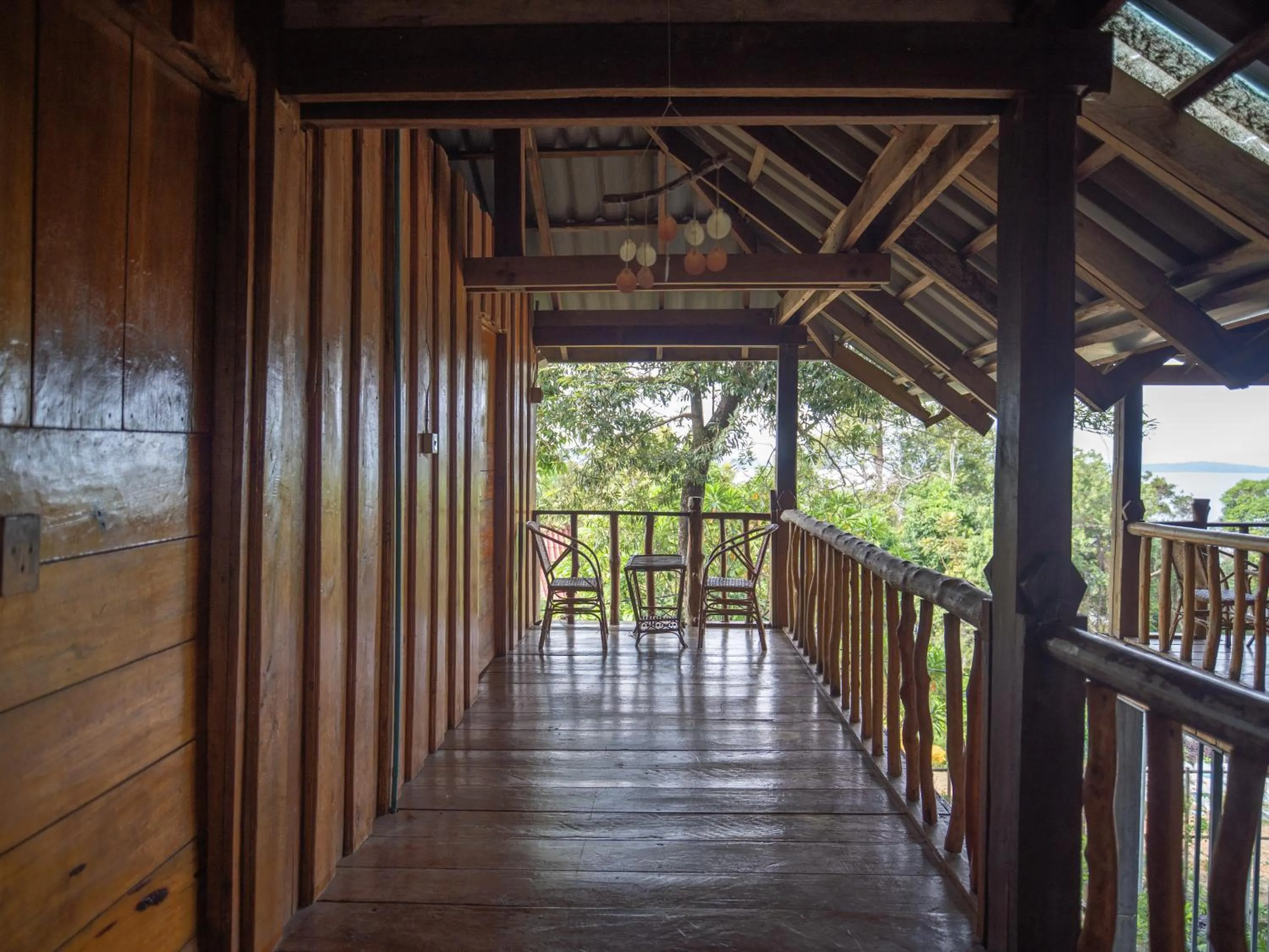 Property building in The Cliff Hostel, M'Pay Bay