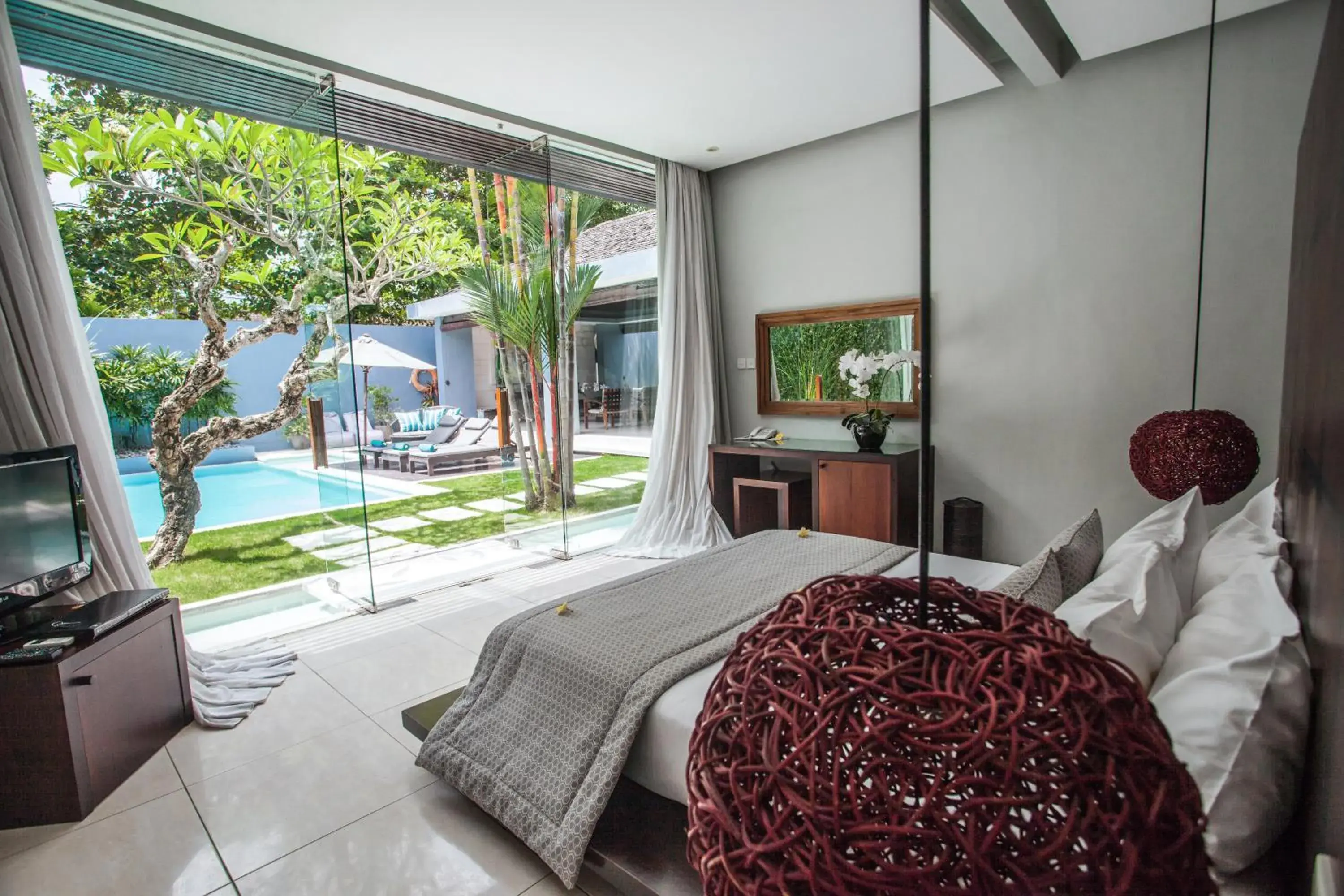 Bed in Kembali Villas Bed in Kembali Villas