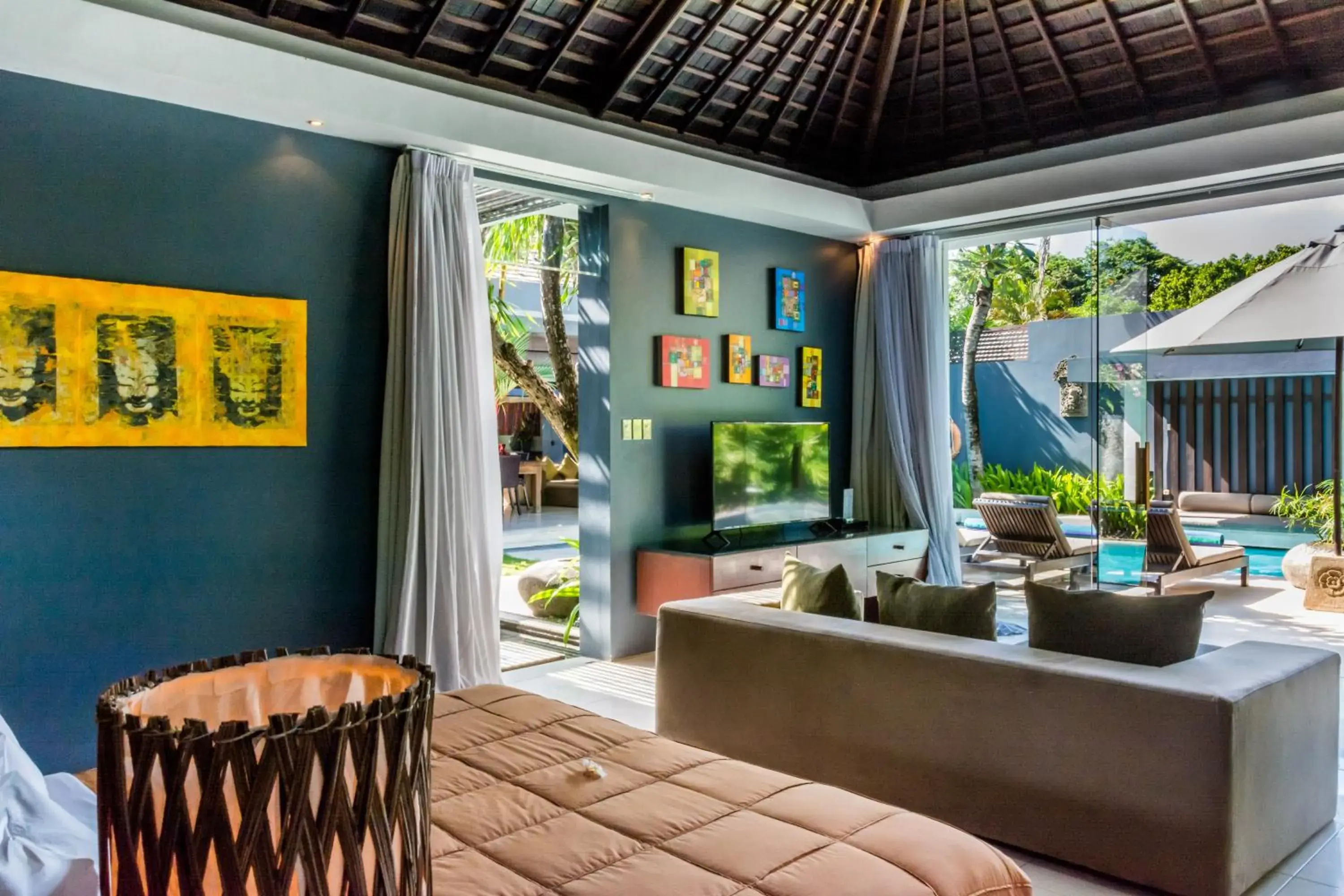 Bed in Kembali Villas Bed in Kembali Villas