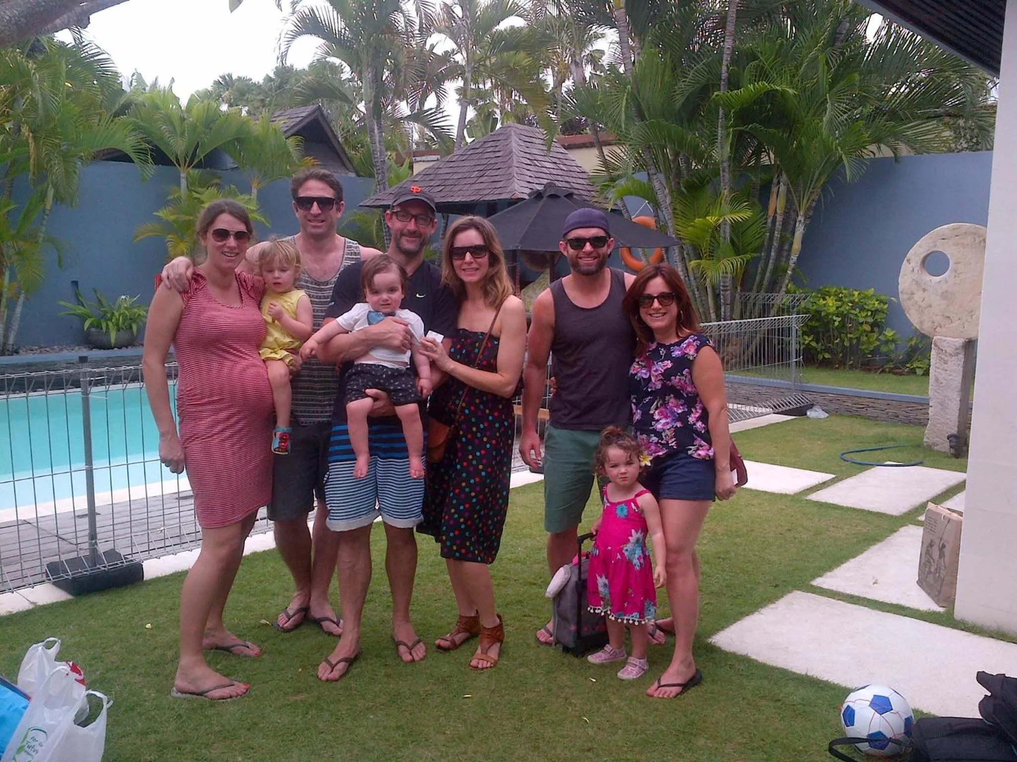 Garden in Kembali Villas