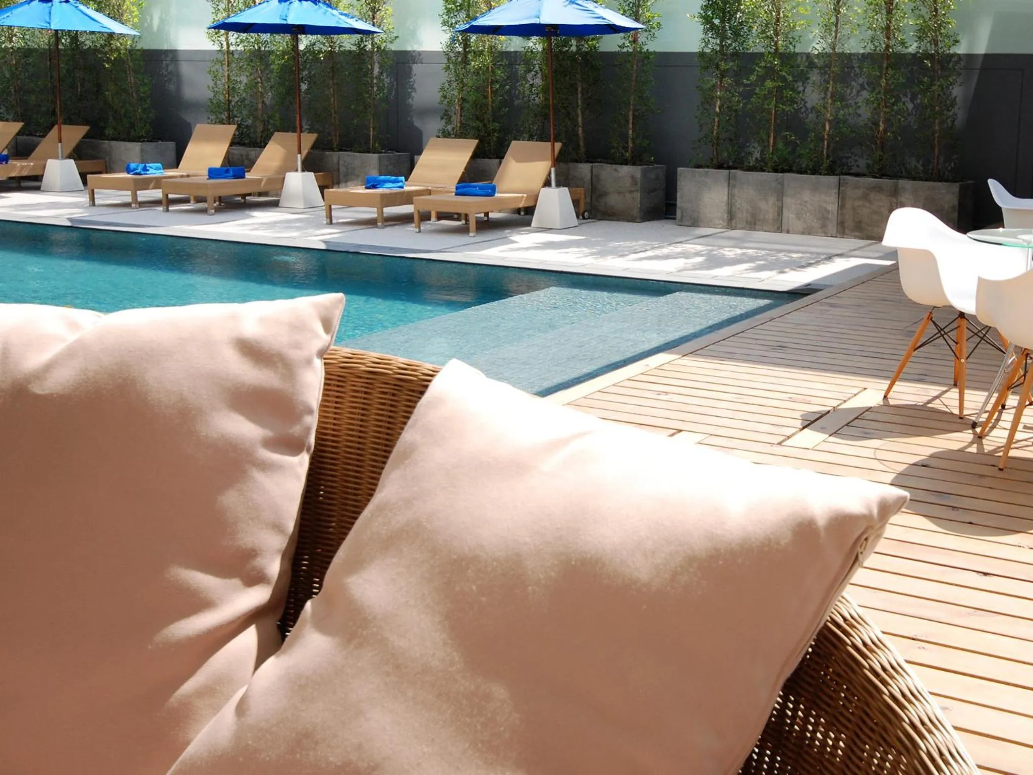 Pool view in The Lantern Resorts Patong