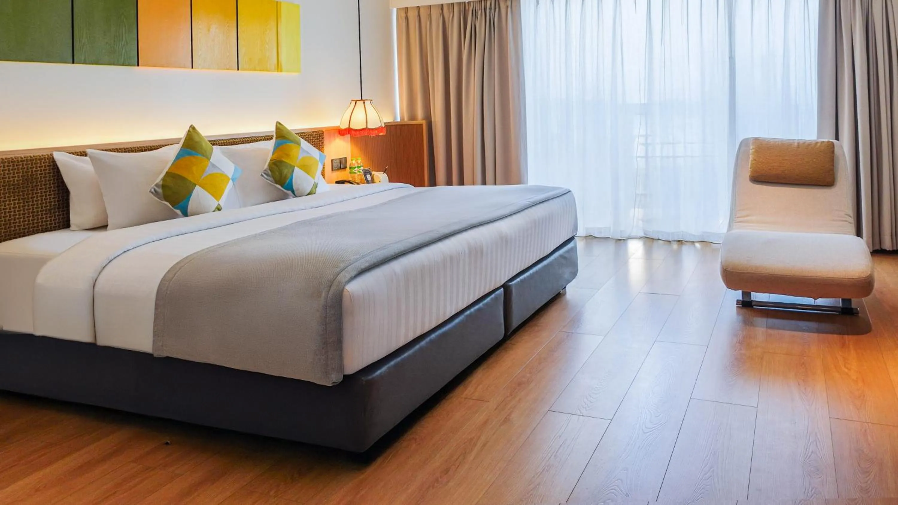 Bed in The Lantern Resorts Patong