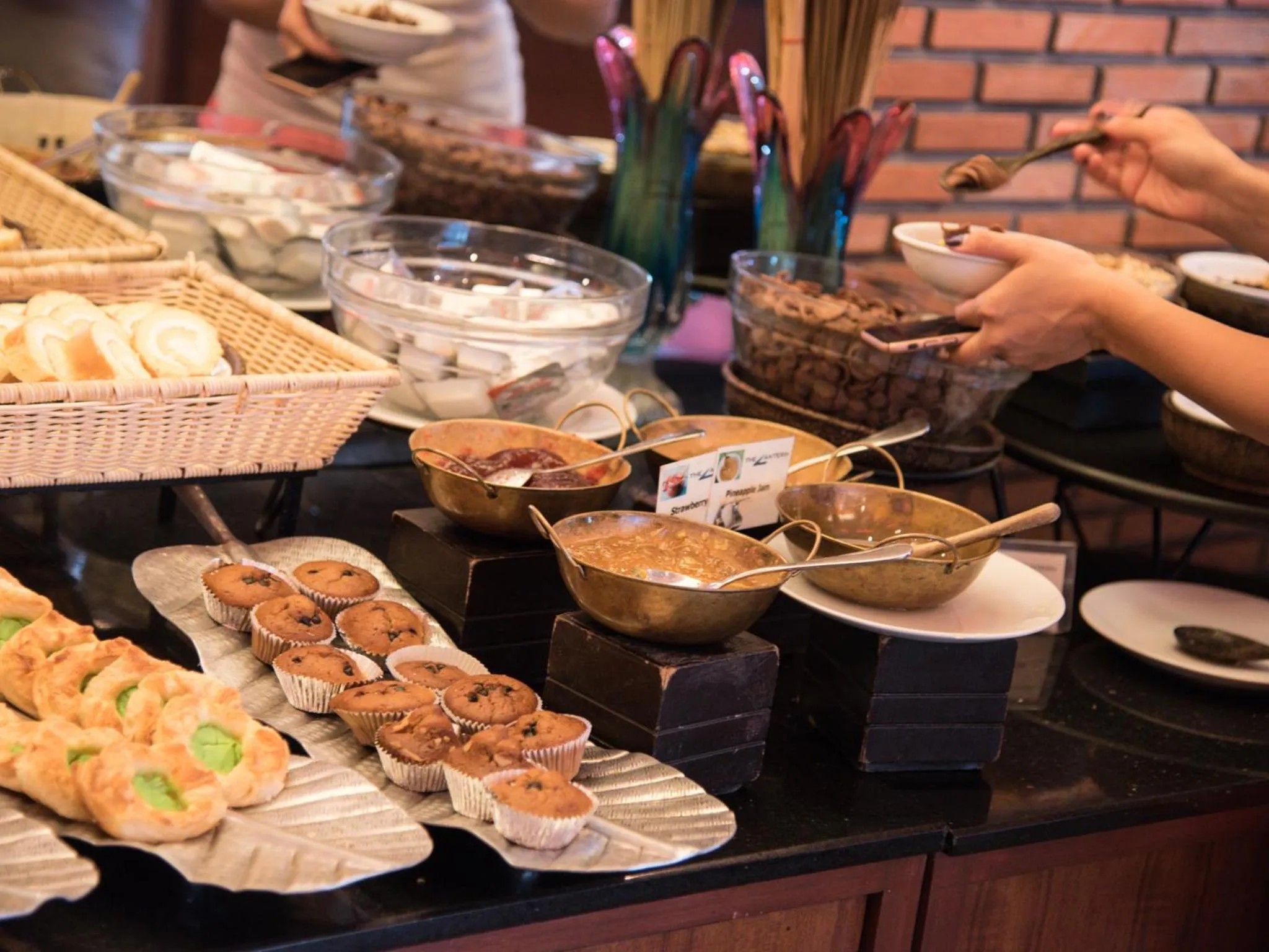 American breakfast in The Lantern Resorts Patong - SHA Extra Plus