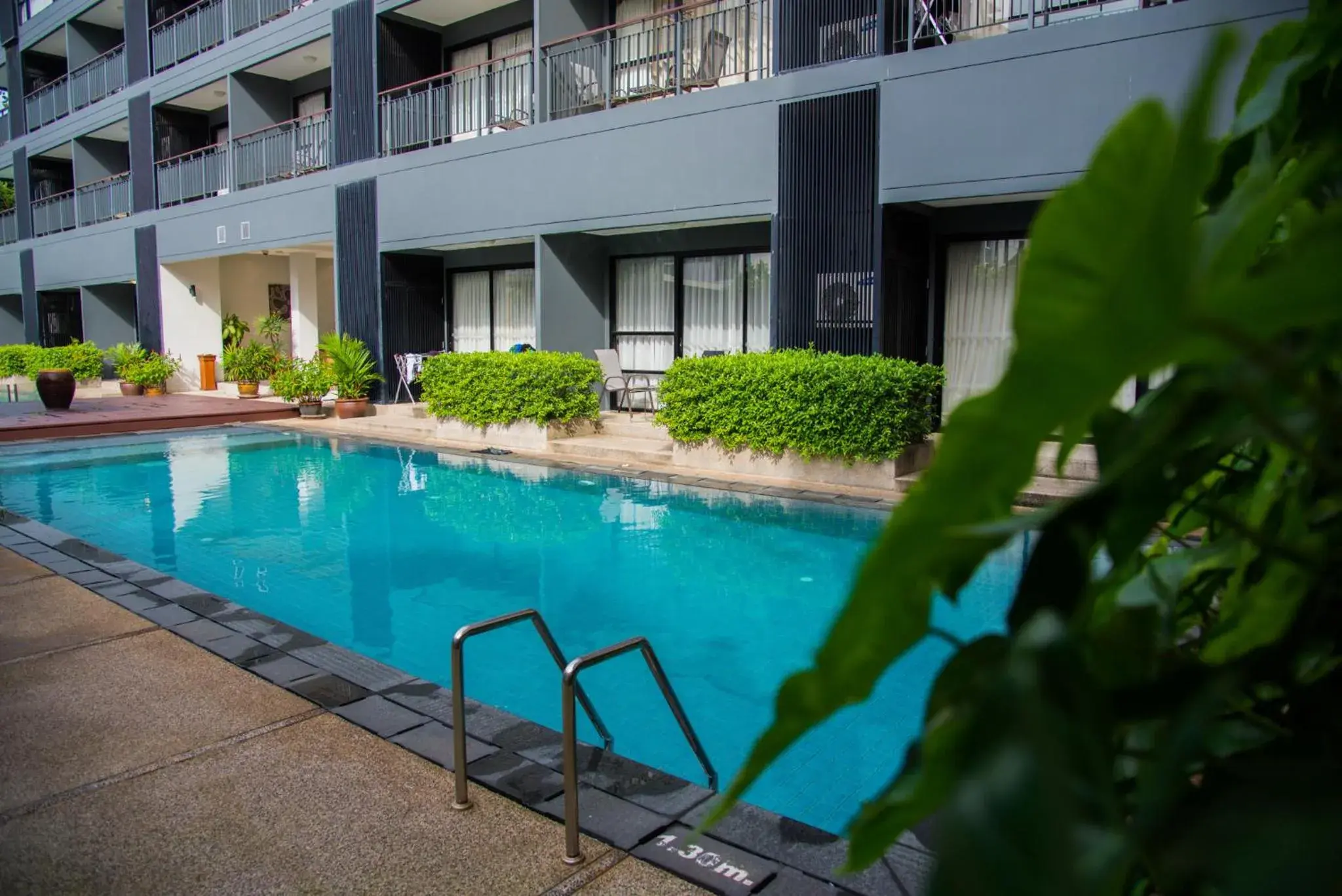 Pool view in The Lantern Resorts Patong - SHA Extra Plus Pool view in The Lantern Resorts Patong - SHA Extra Plus