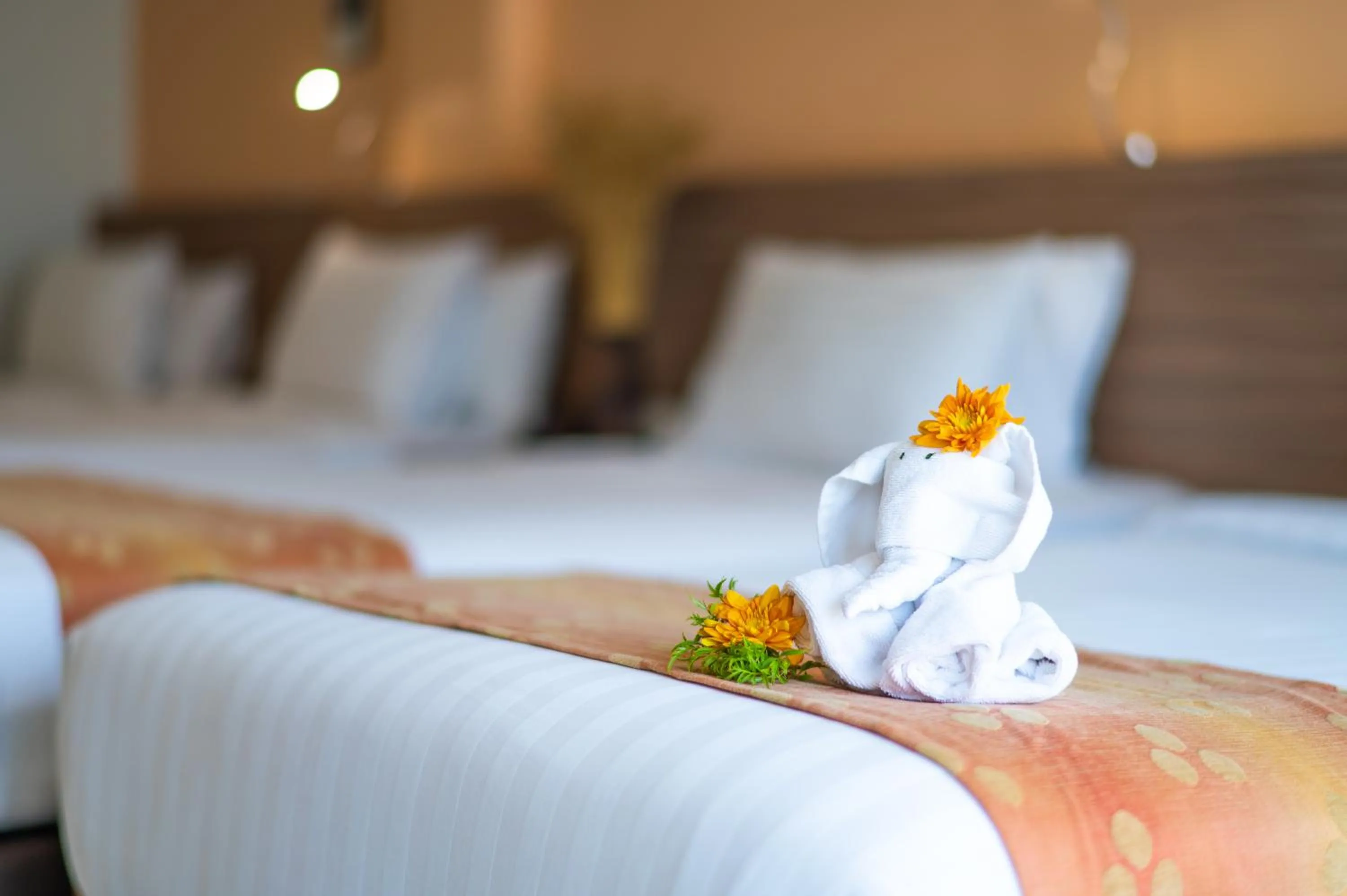 Bed in The Lantern Resorts Patong - SHA Extra Plus