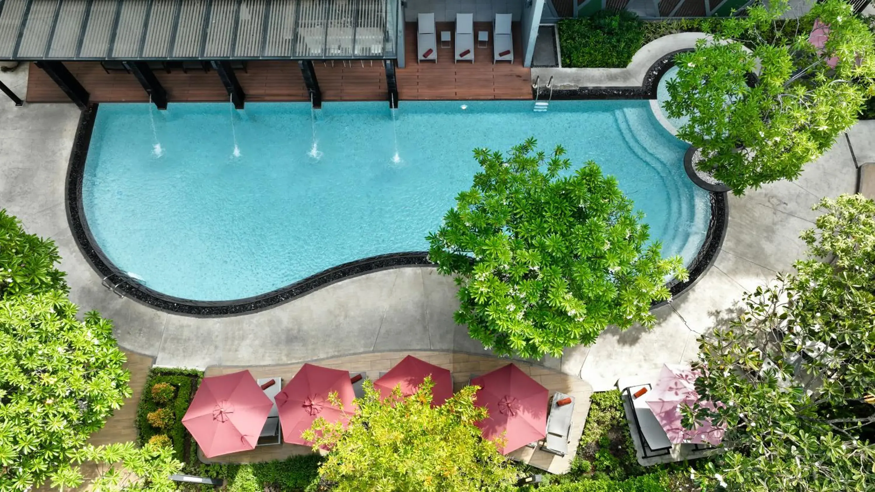 Swimming pool in Altera Hotel and Residence by At Mind Swimming pool in Altera Hotel and Residence by At Mind