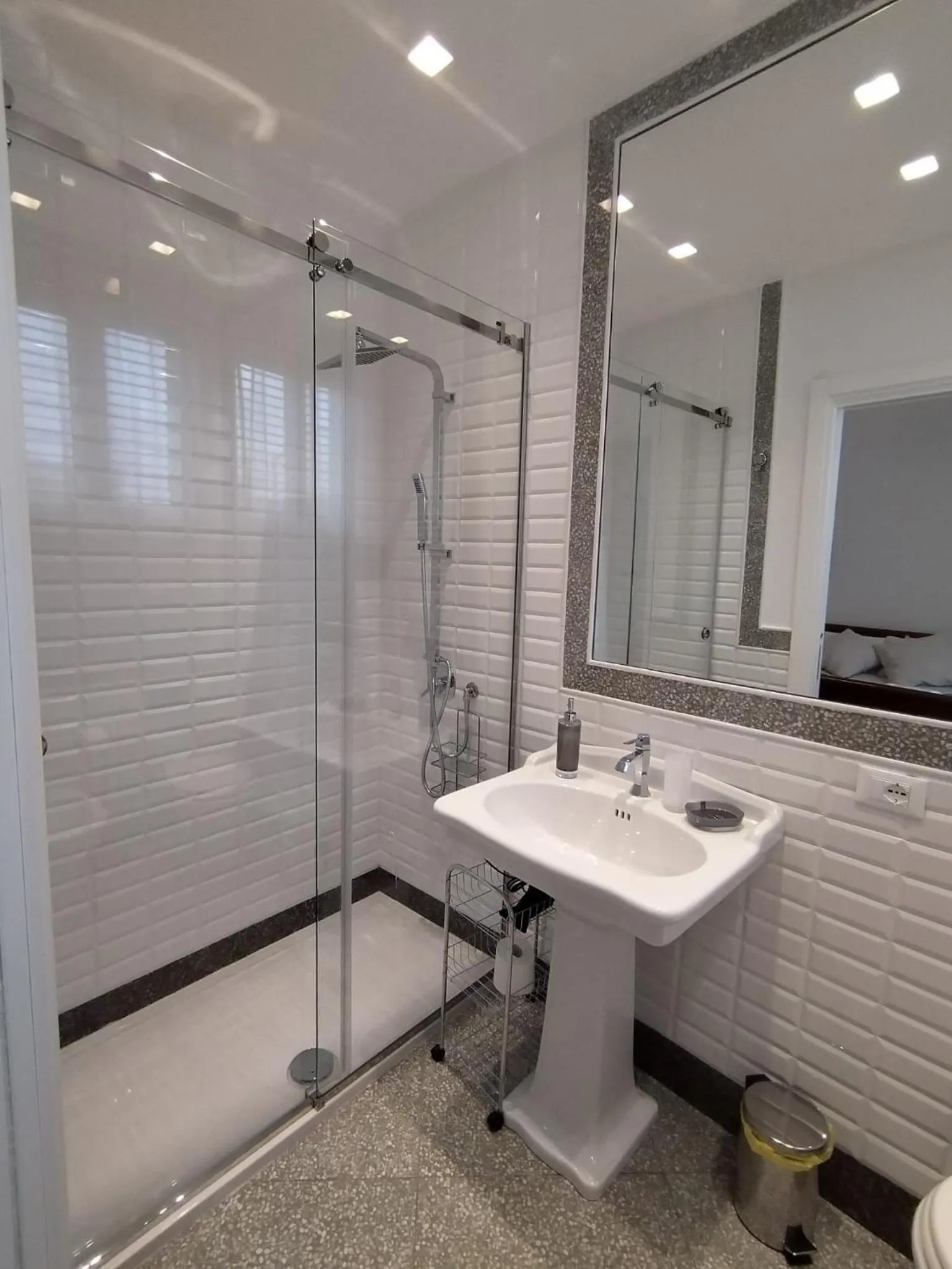 Shower in B&B Vivere Palermo