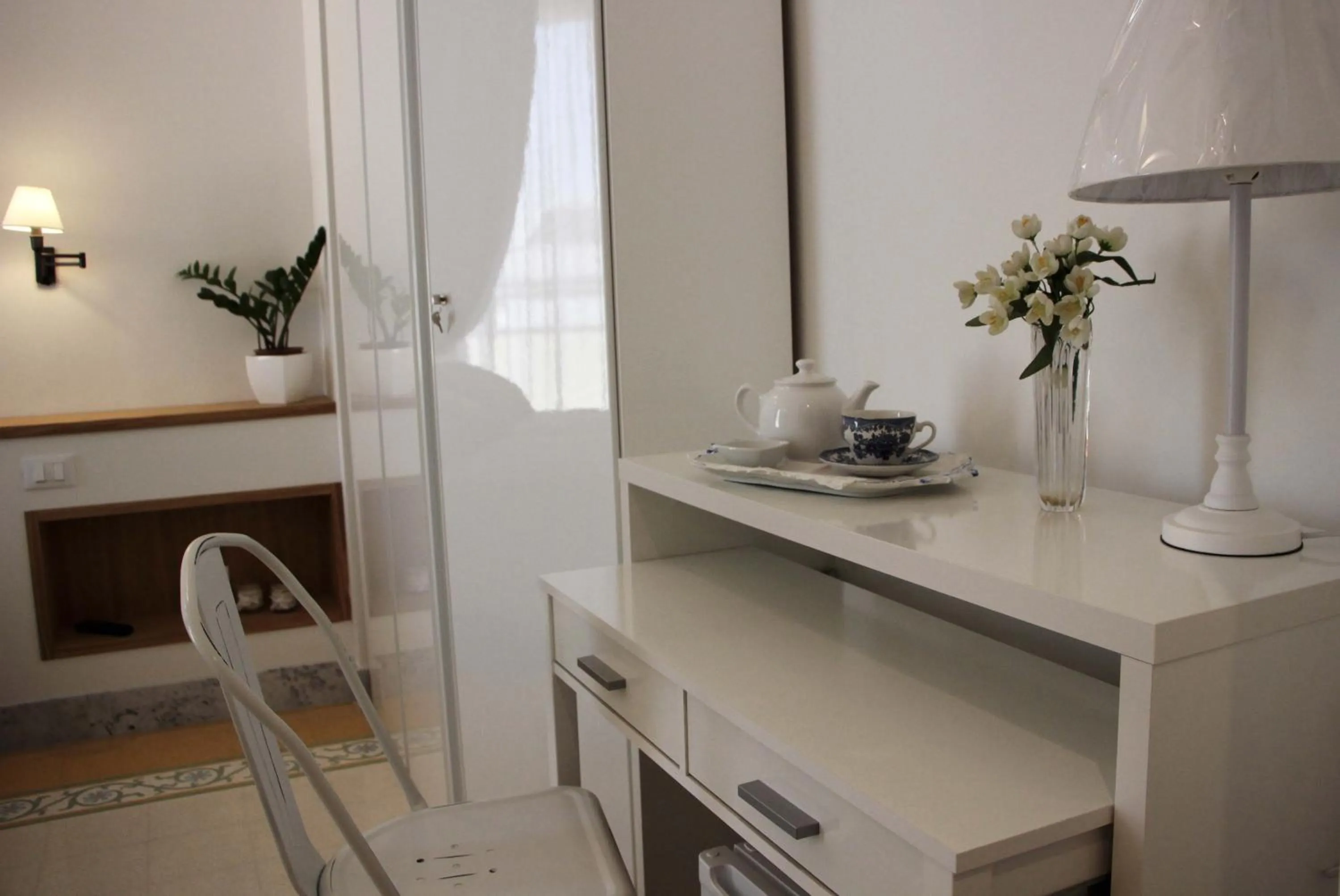 Kitchen or kitchenette in B&B Vivere Palermo