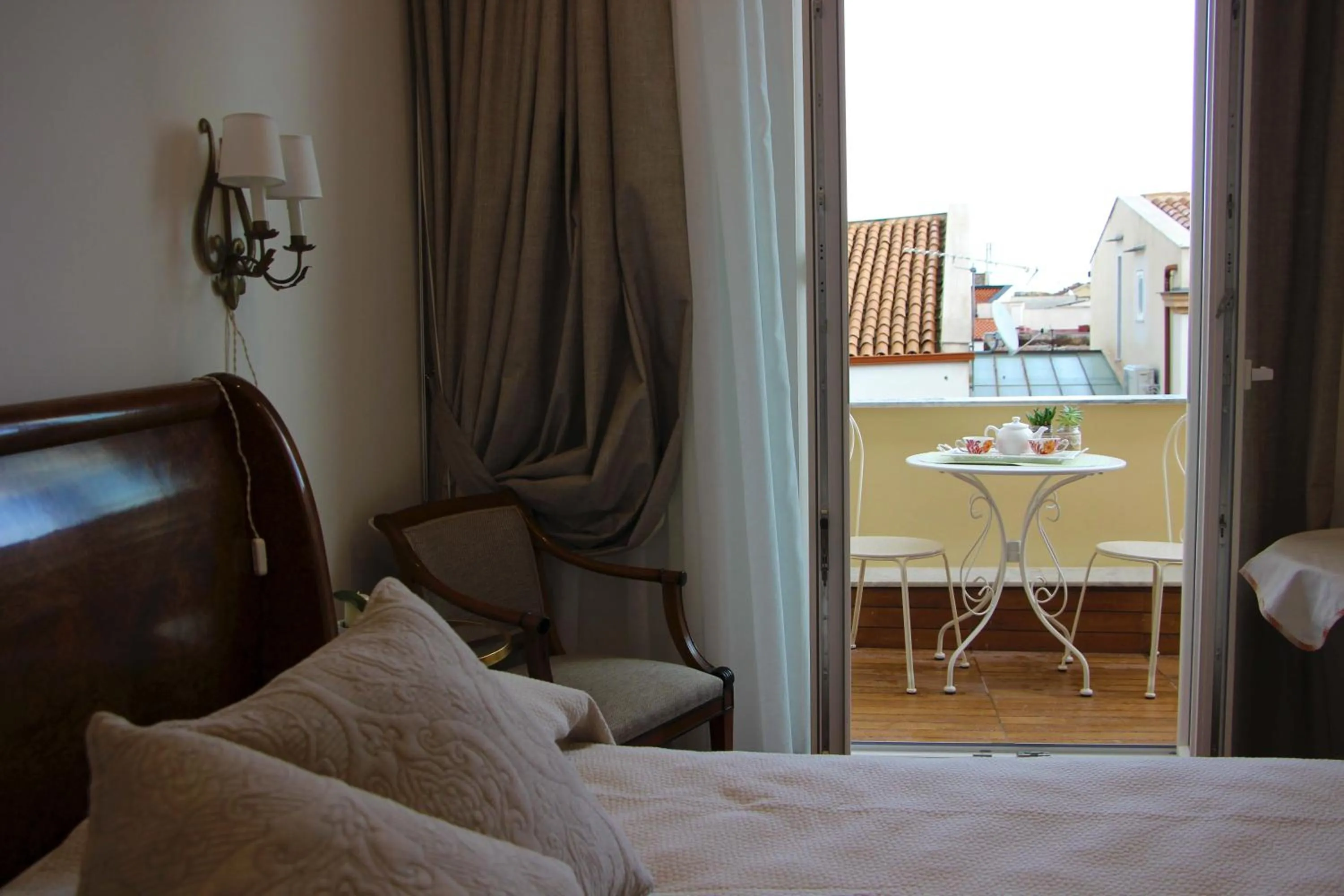 Bedroom, Bed in B&B Vivere Palermo