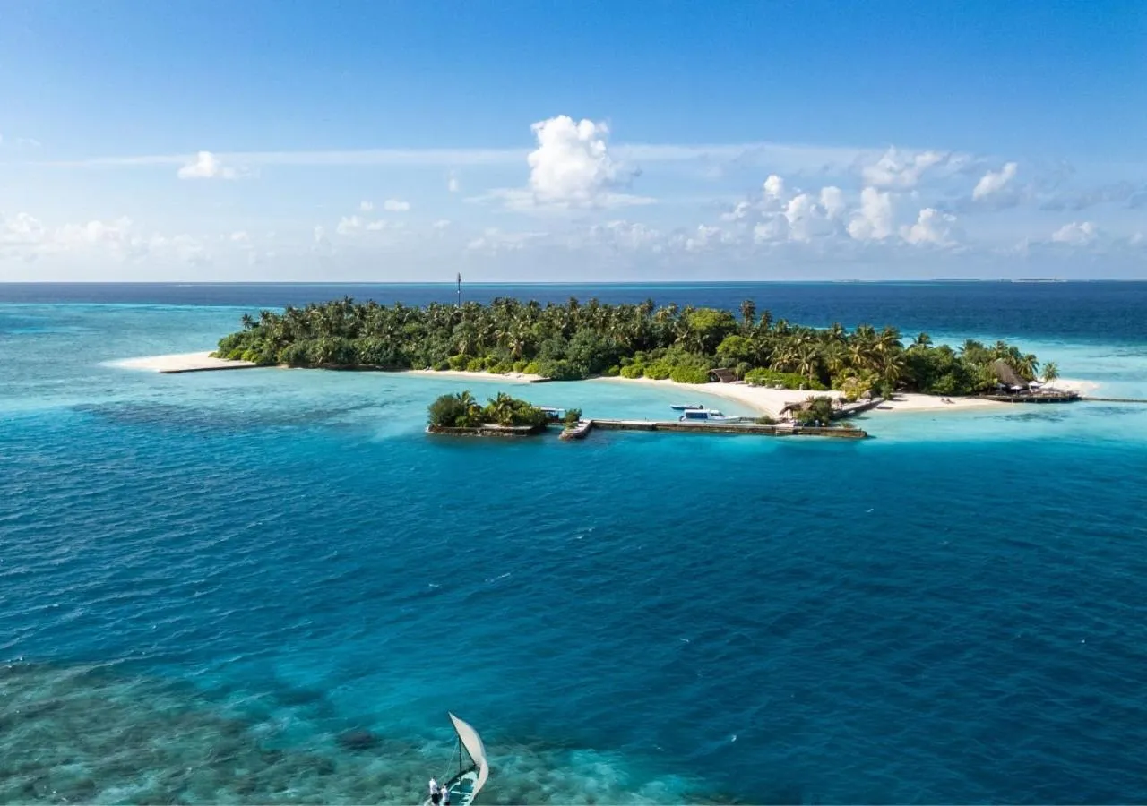 View (from property/room) in Makunudu Island- An Intimate Hideaway