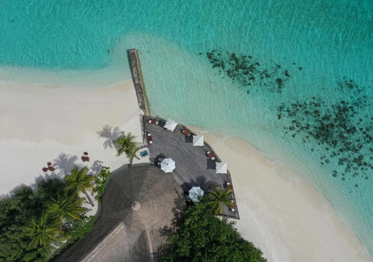 View (from property/room) in Makunudu Island- An Intimate Hideaway
