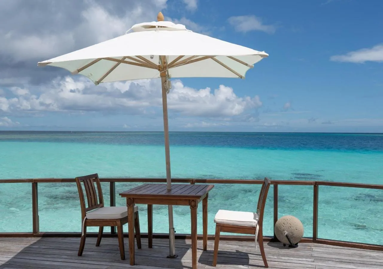 Lounge or bar in Makunudu Island- An Intimate Hideaway