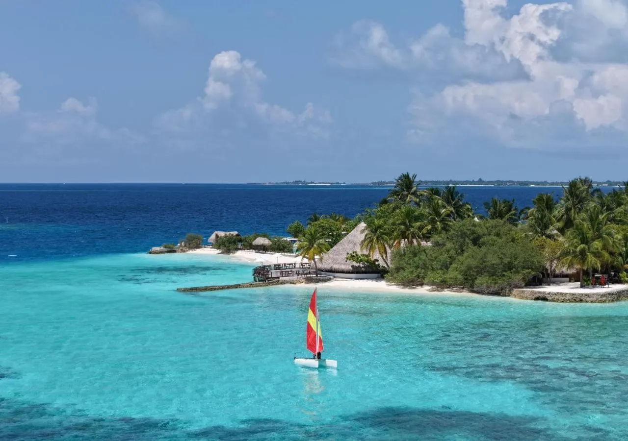 View (from property/room) in Makunudu Island- An Intimate Hideaway