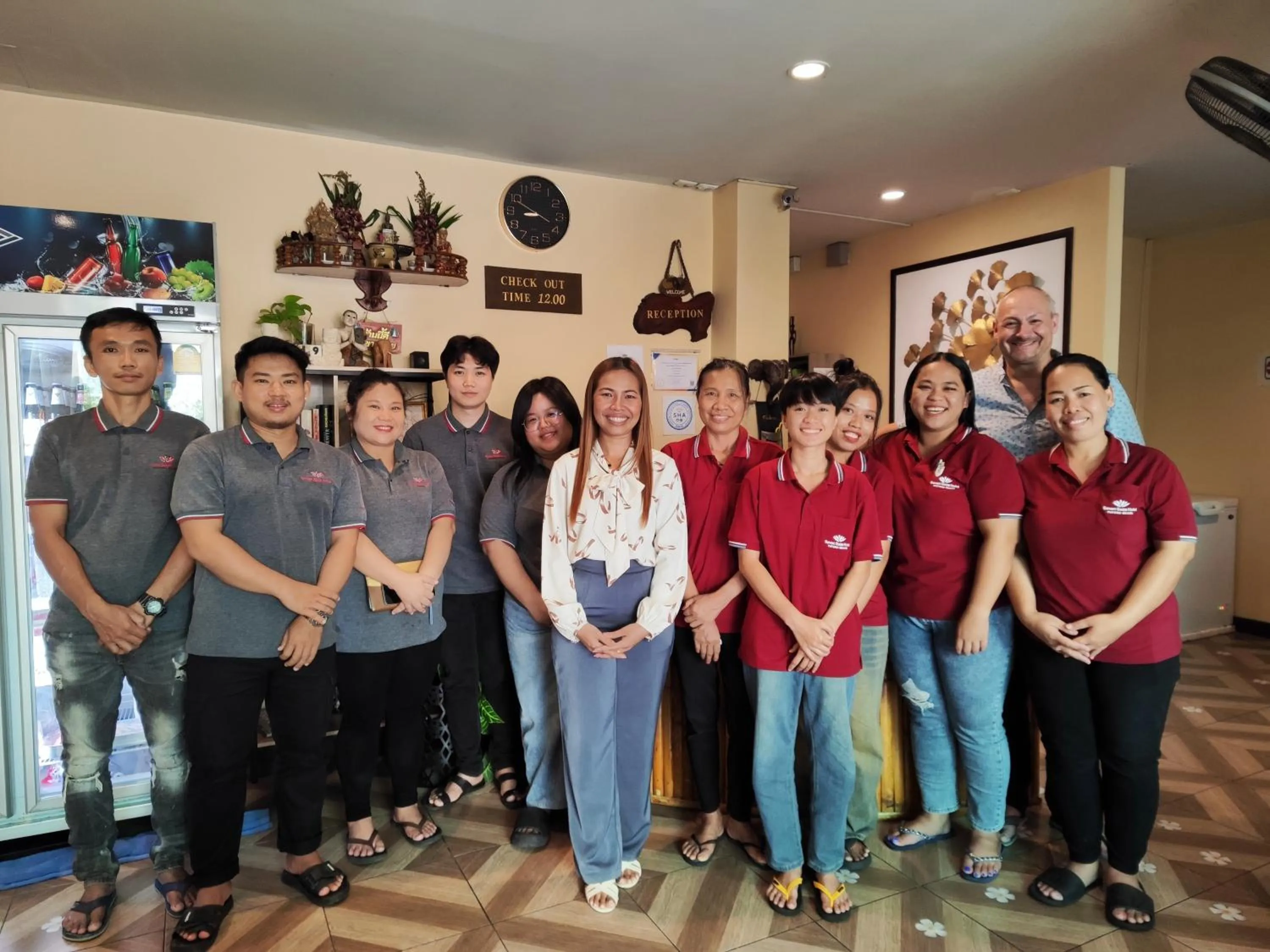 Staff in Seven Seas Hotel Patong Beach