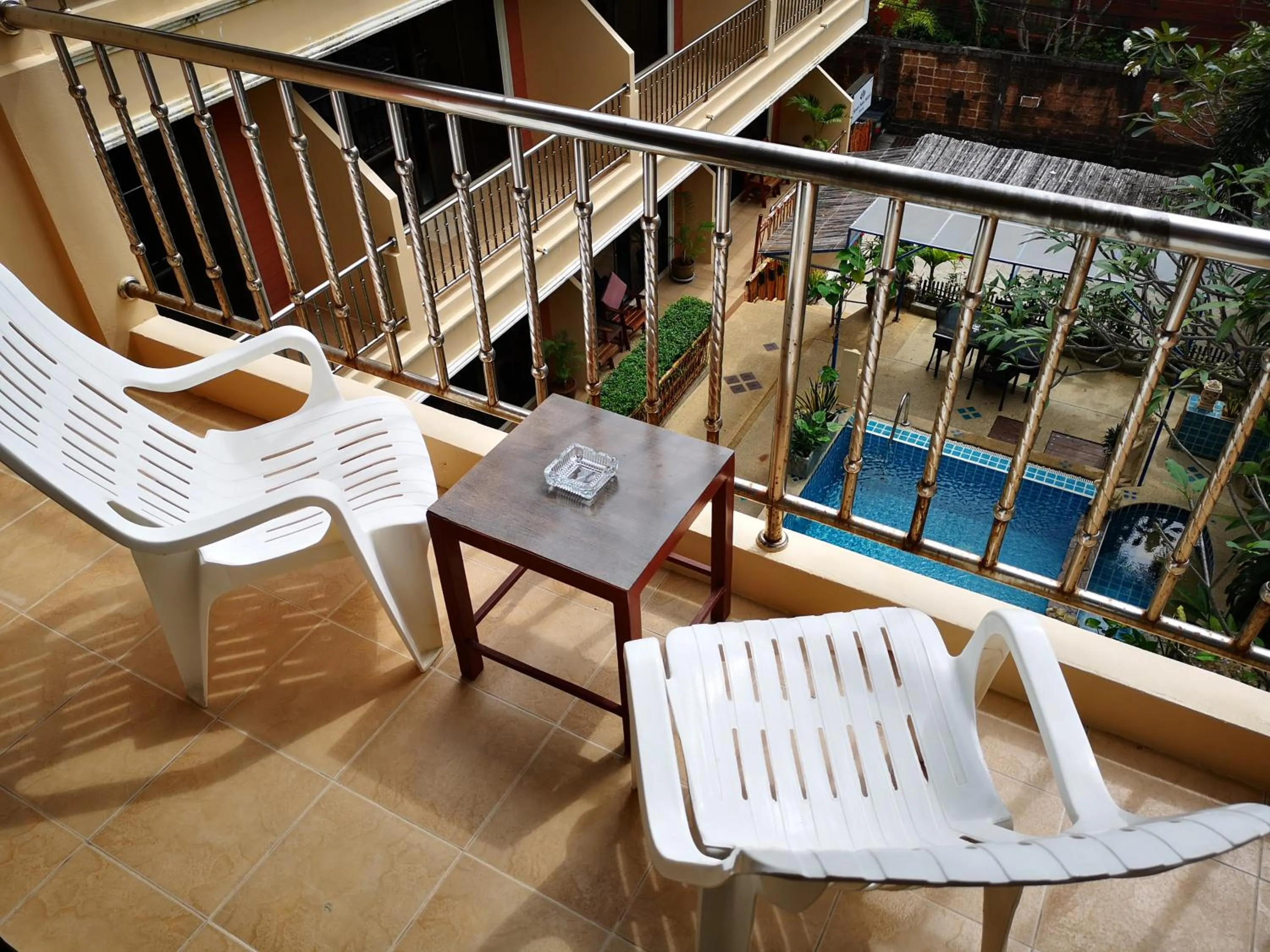 Balcony/Terrace in Seven Seas Hotel Patong Beach