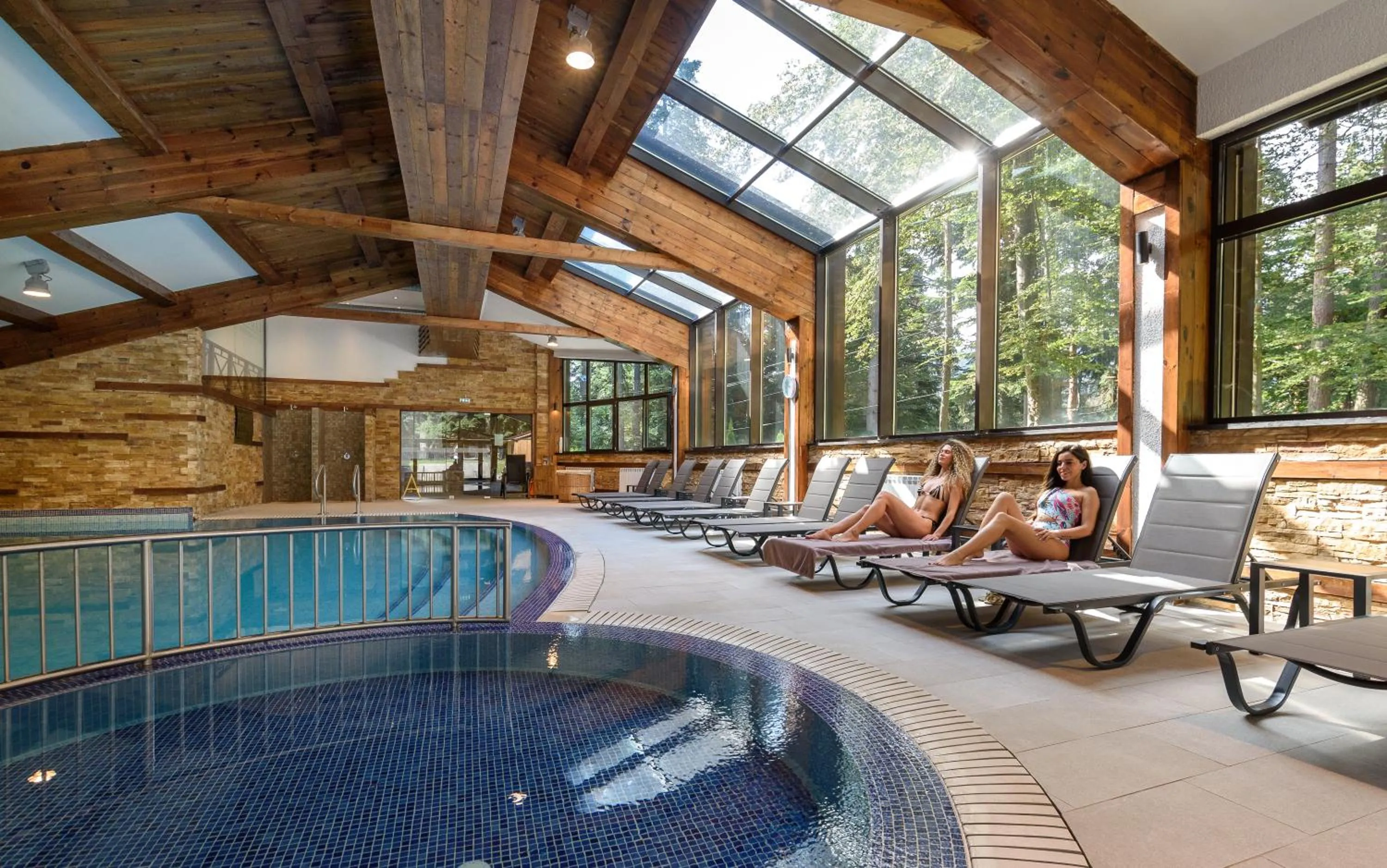 Swimming pool in Lion Hotel Borovets