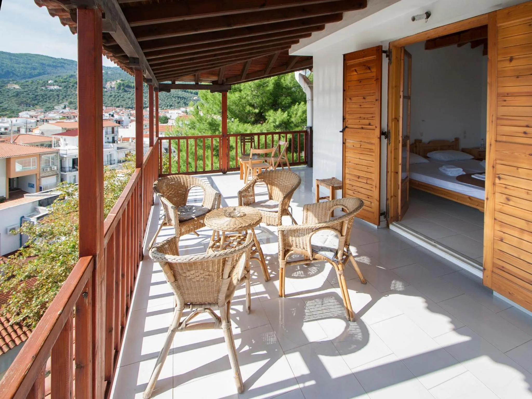 Balcony/Terrace in ELIZA Skiathos