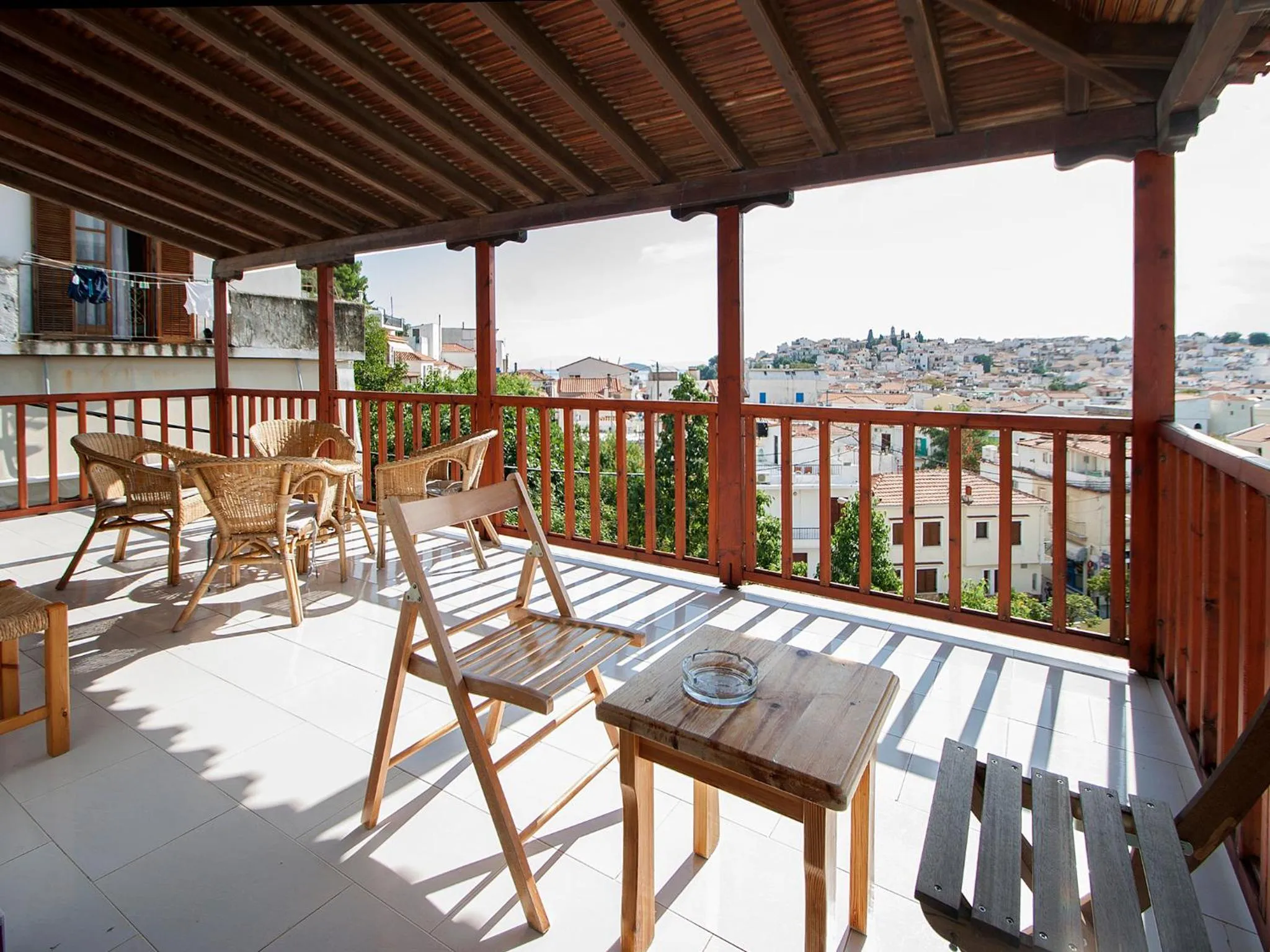 Balcony/Terrace in ELIZA Skiathos