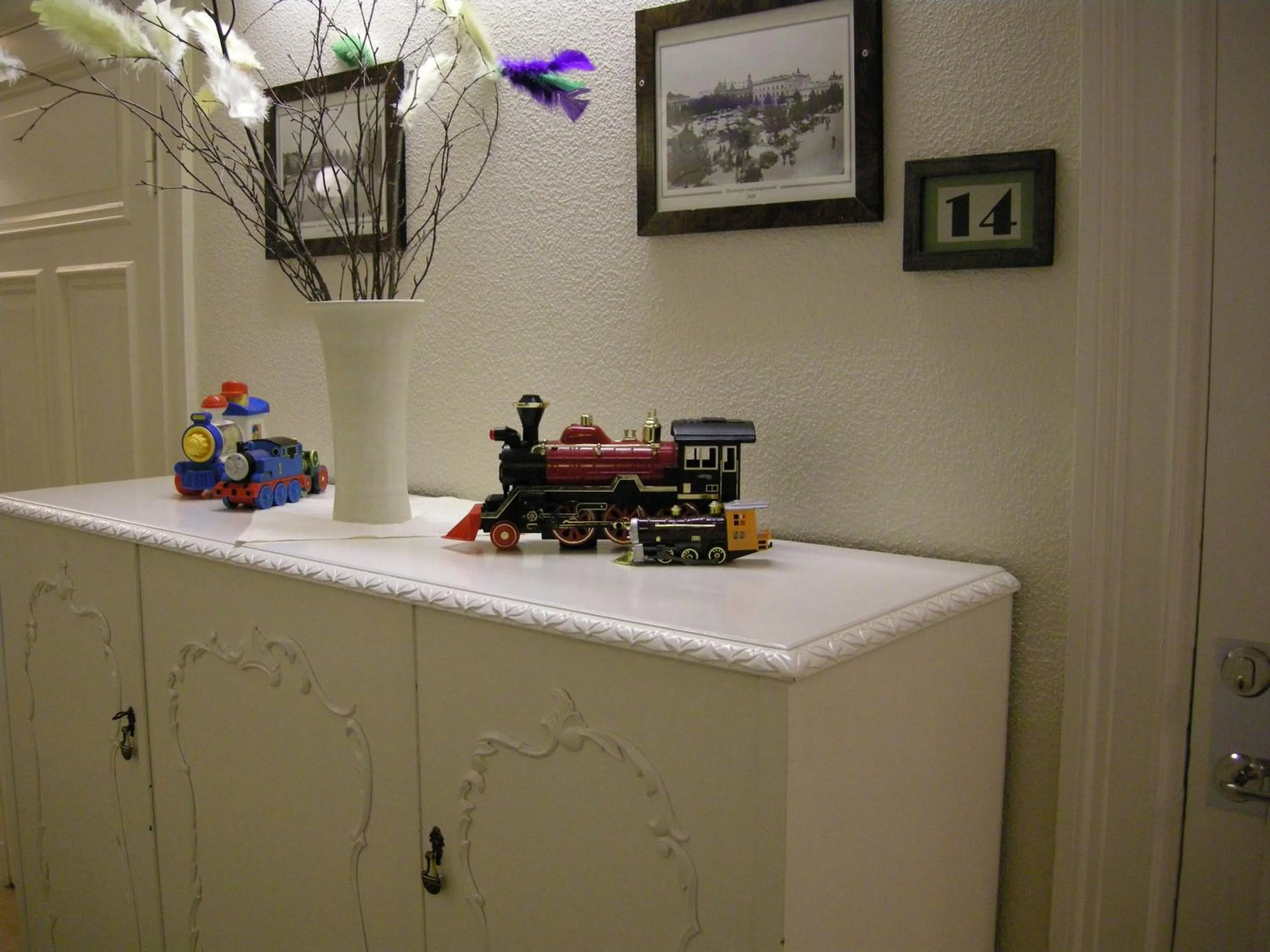 Decorative detail in Järnvägshotellet