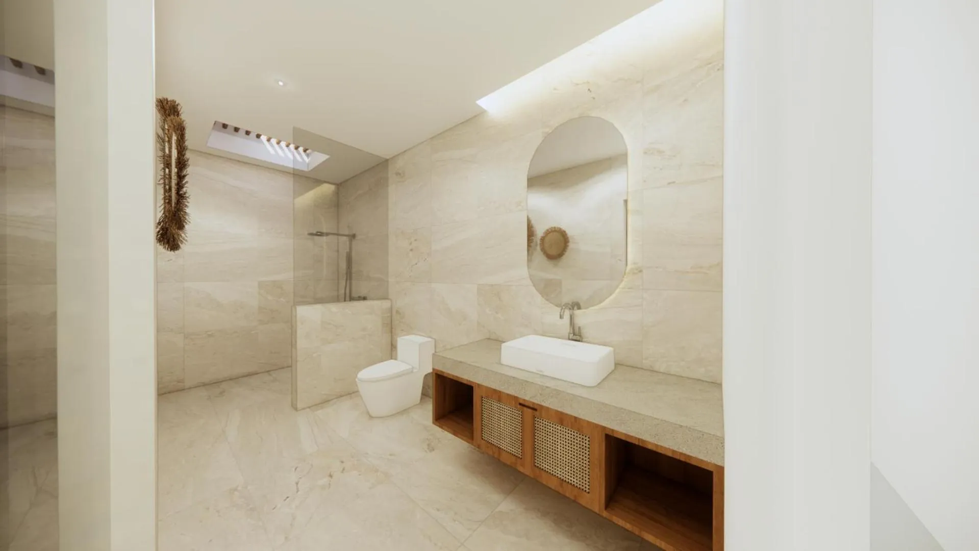 Bathroom in Tonys Villas & Resort Seminyak - Bali