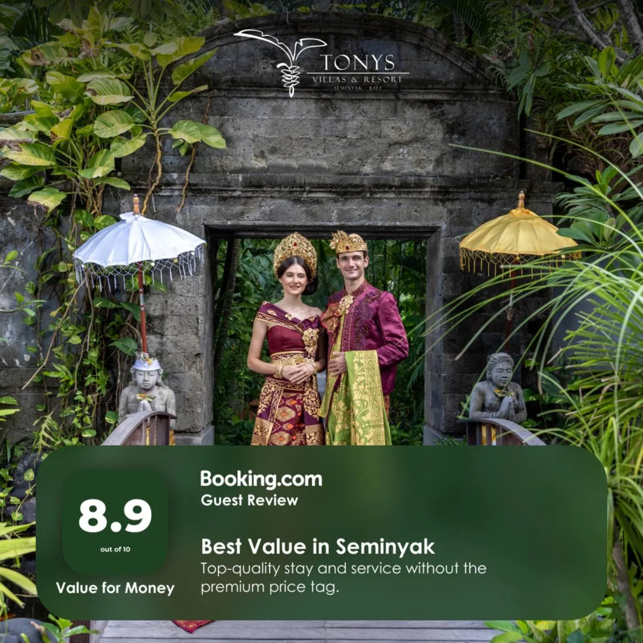 Guests in Tonys Villas & Resort Seminyak - Bali