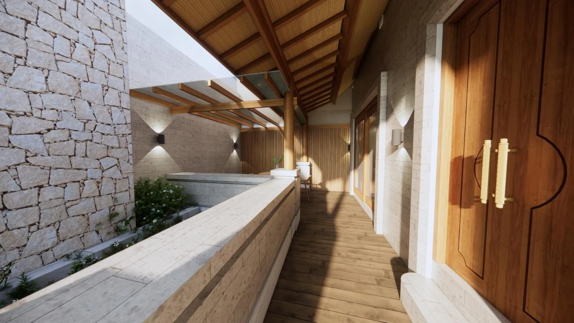 View (from property/room) in Tonys Villas & Resort Seminyak - Bali