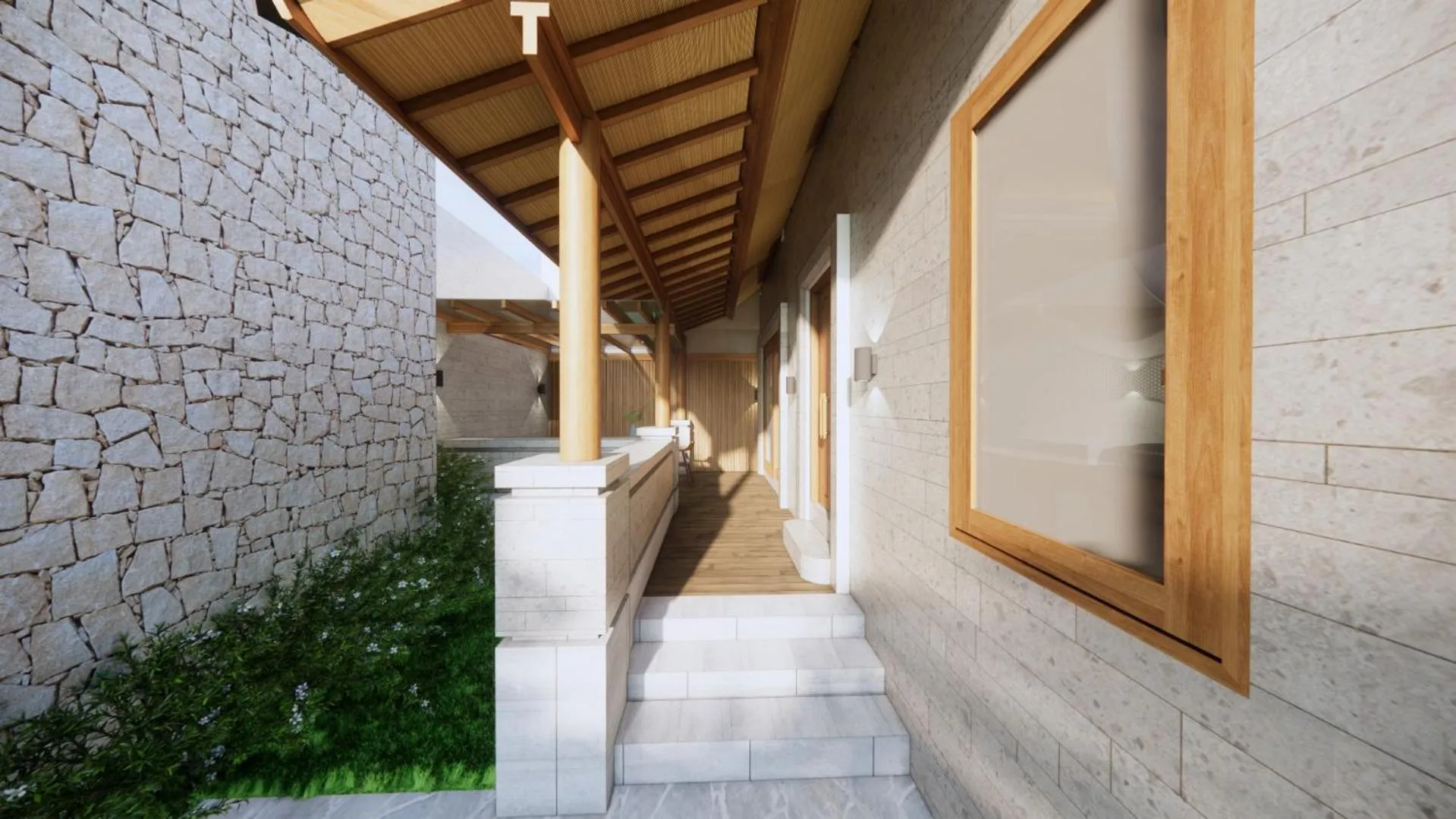 View (from property/room) in Tonys Villas & Resort Seminyak - Bali