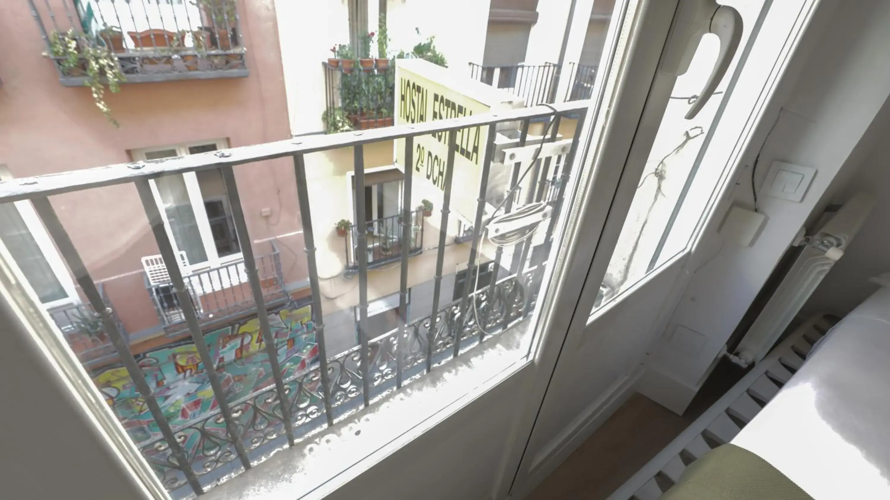 City view in Pensión Estrella City view in Pensión Estrella