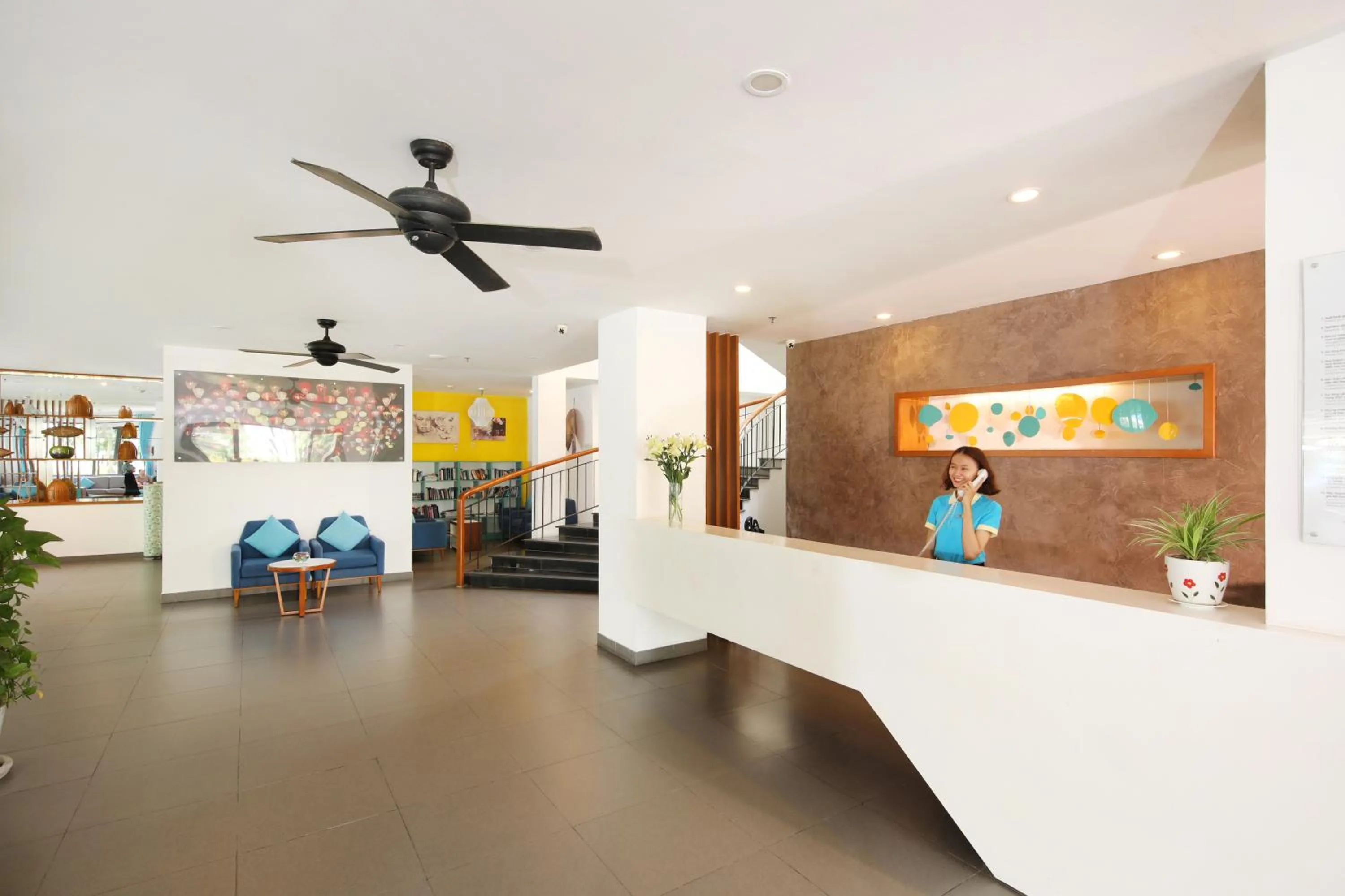 Lobby or reception in ÊMM Hotel Hoi An