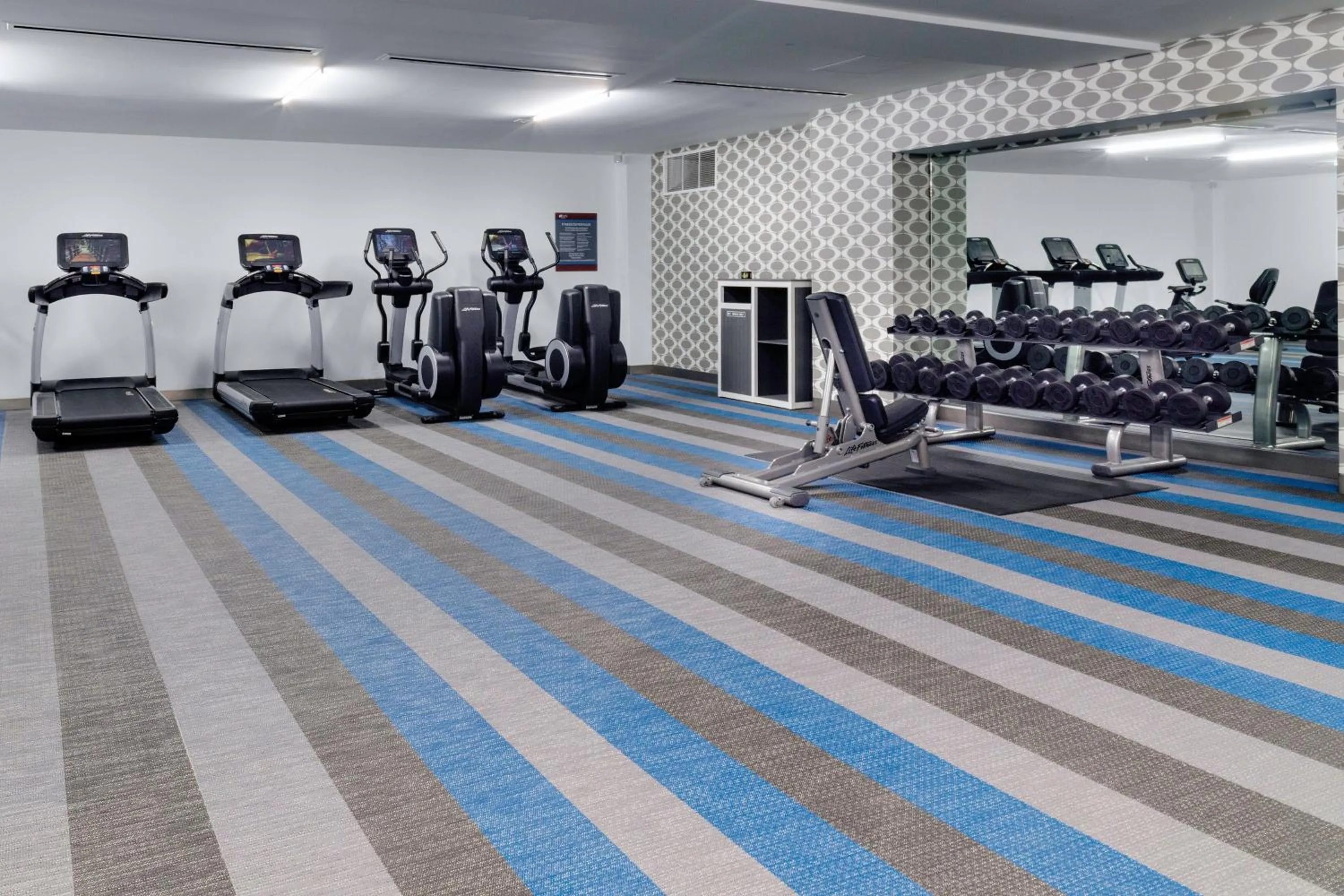 Fitness centre/facilities in Aloft El Paso Downtown