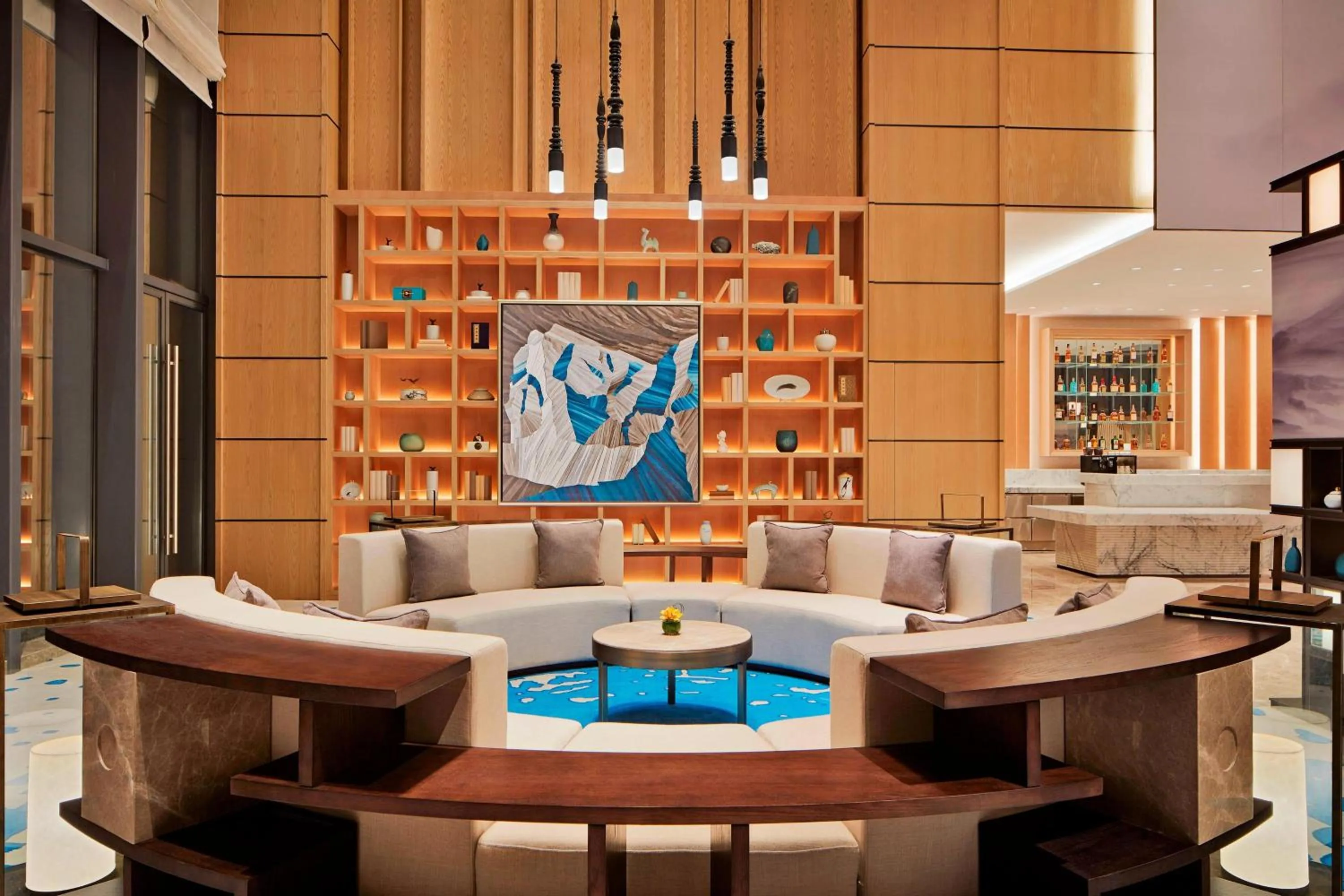 Lobby or reception in Four Points by Sheraton Changsha, Meixi Lake