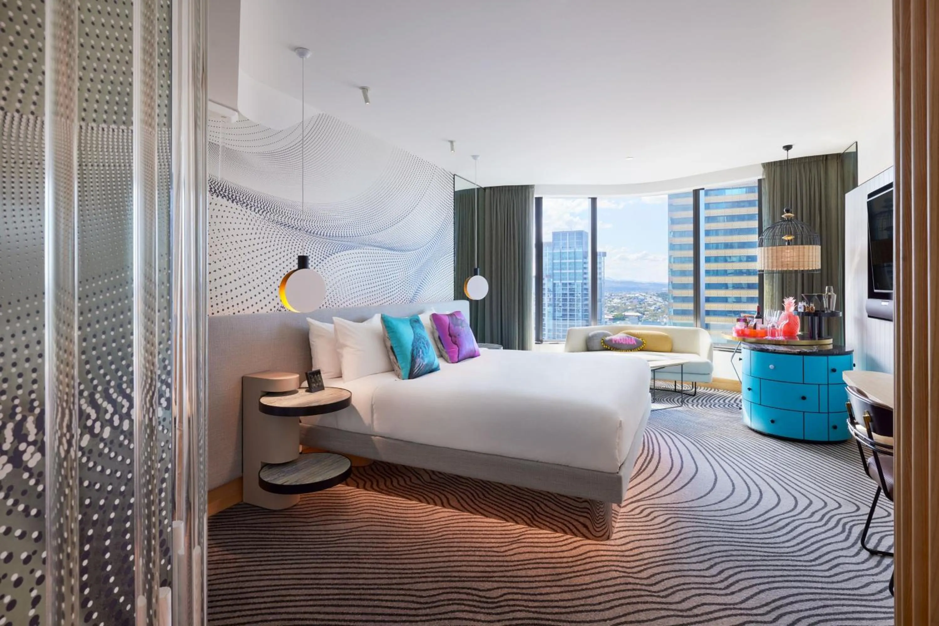 Photo of the whole room, Bed in W Brisbane