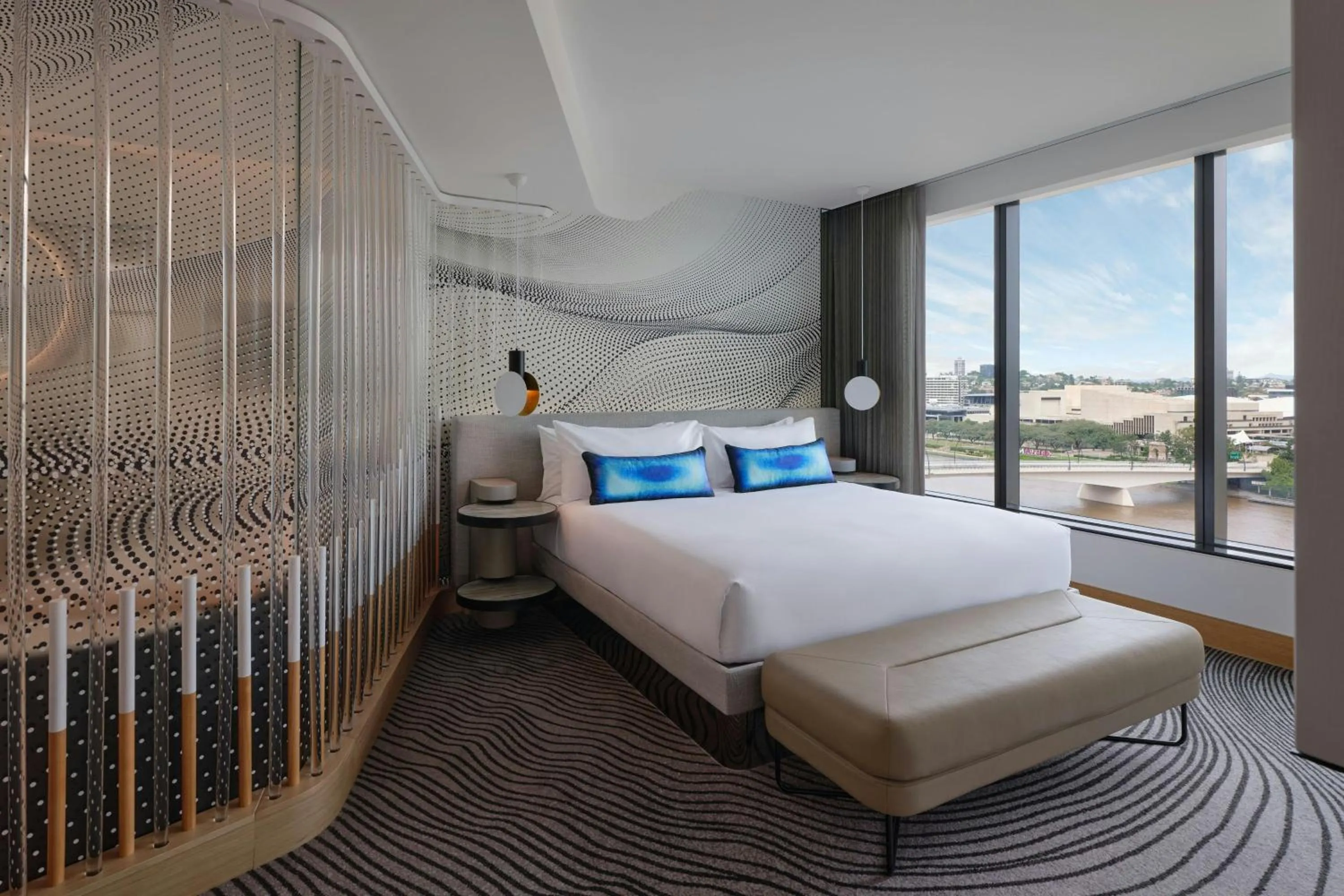 Bedroom, Bed in W Brisbane