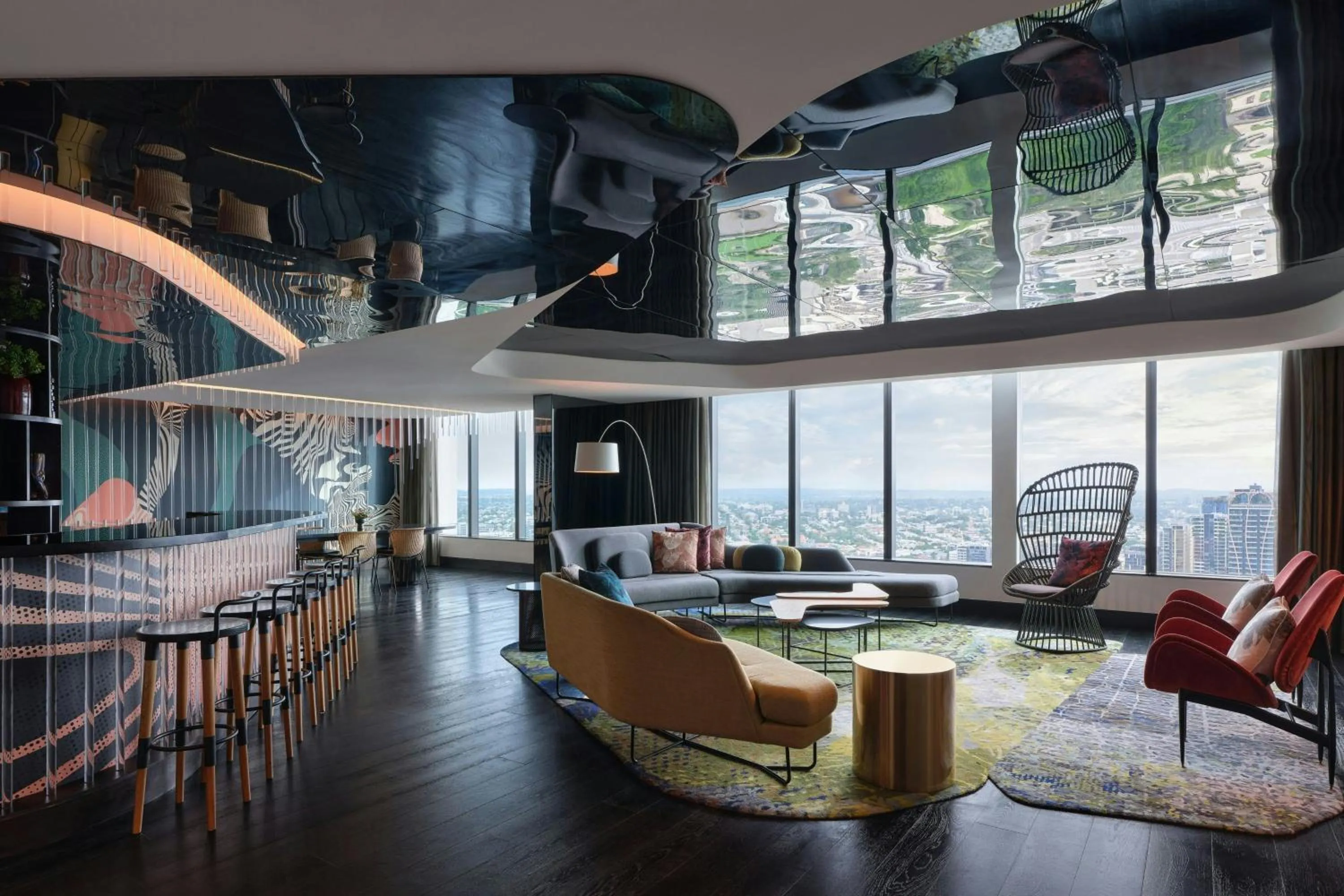 Living room in W Brisbane