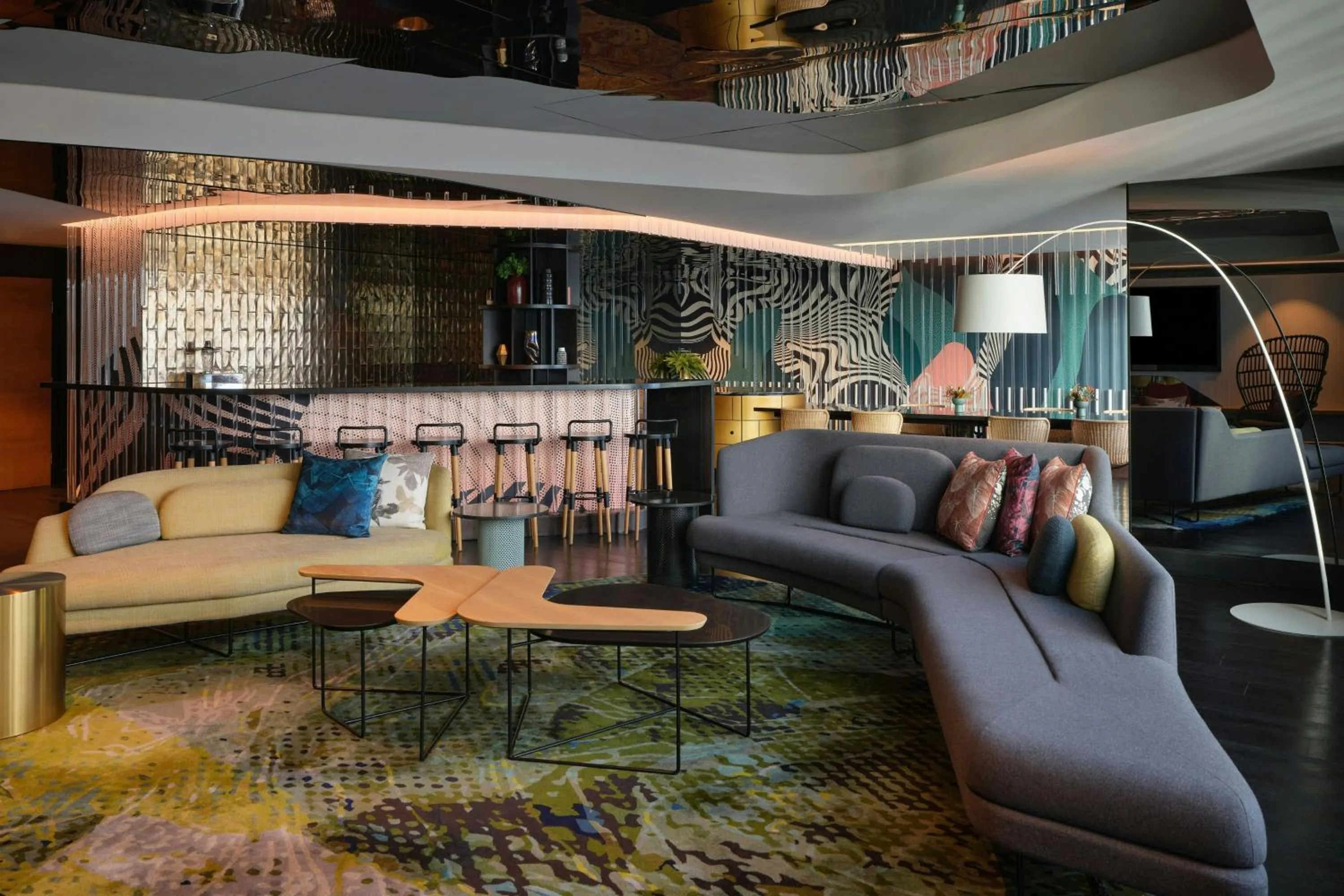 Living room in W Brisbane