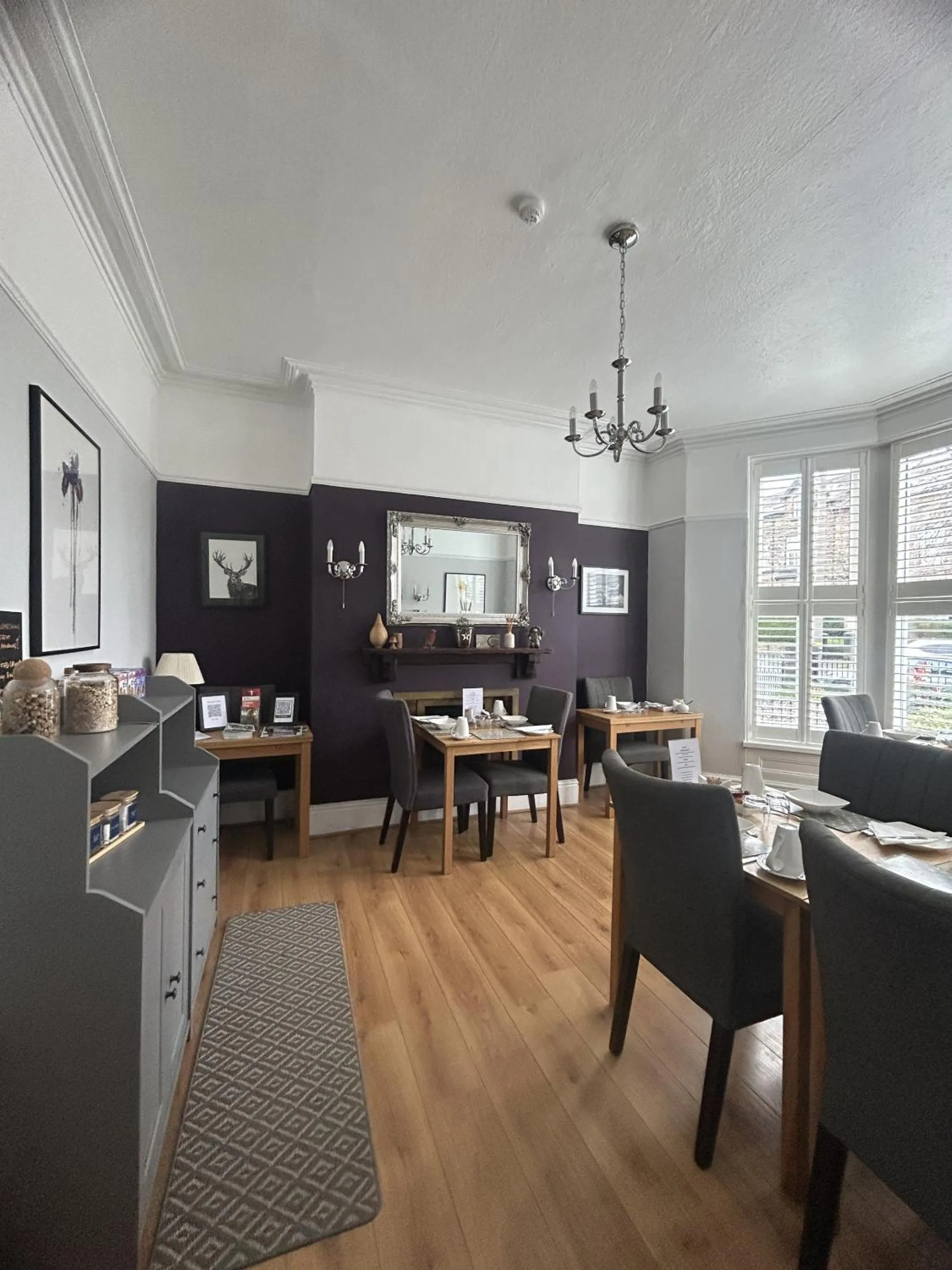 Dining area in The Welford