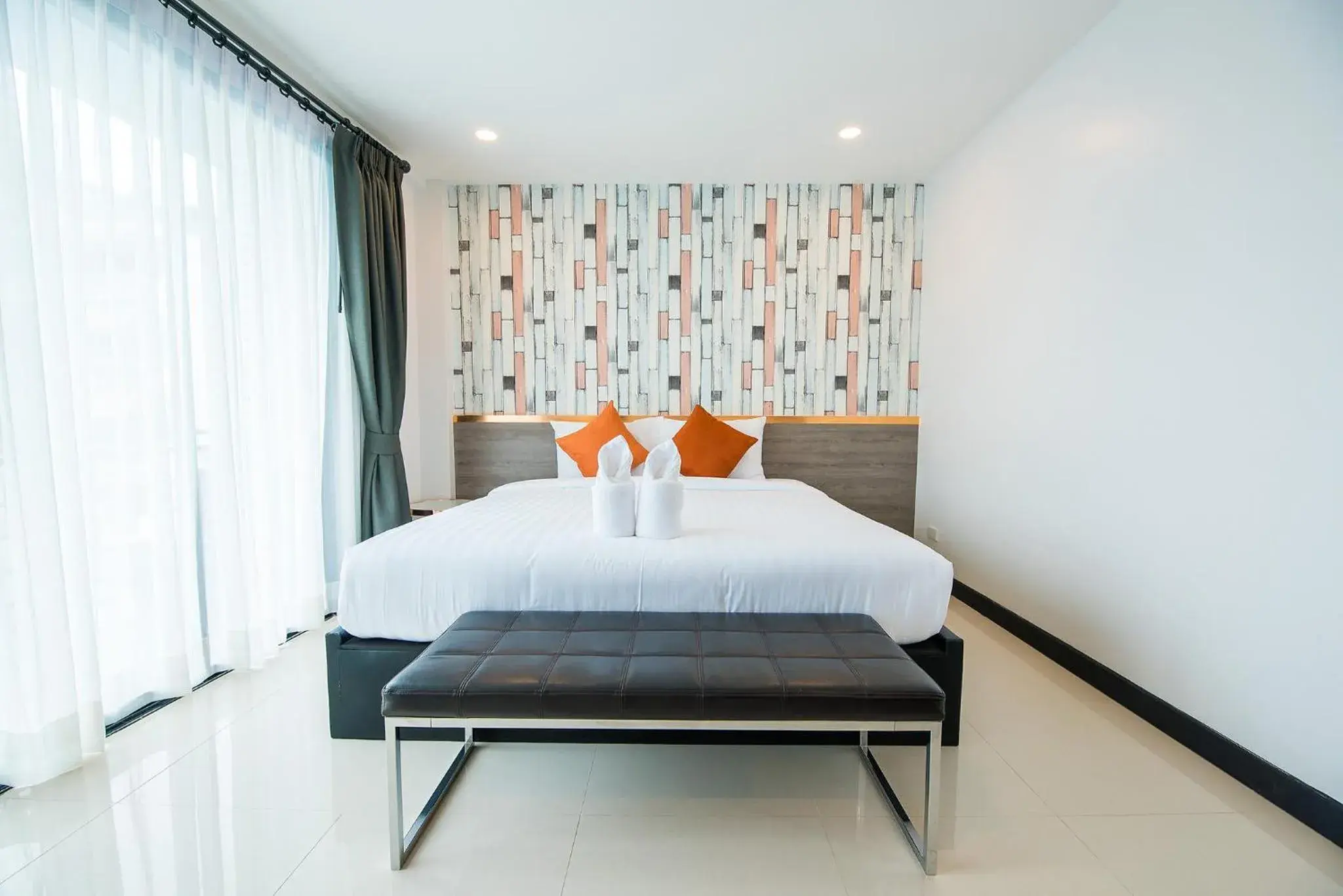 Bedroom, Bed in Irin Beach Cha-am Bedroom, Bed in Irin Beach Cha-am