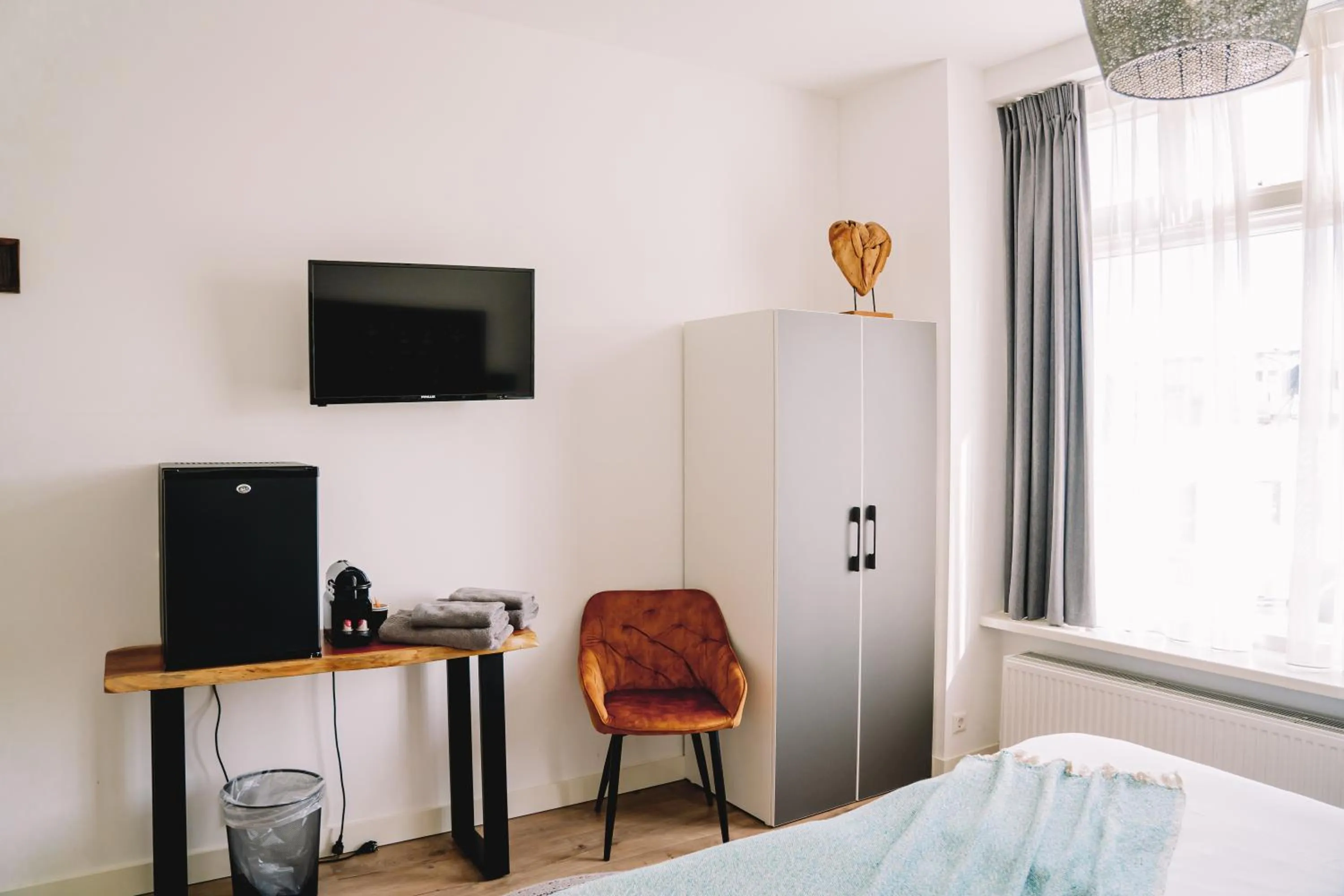 Bedroom, Bed in Boutique Lodge Zandvoort