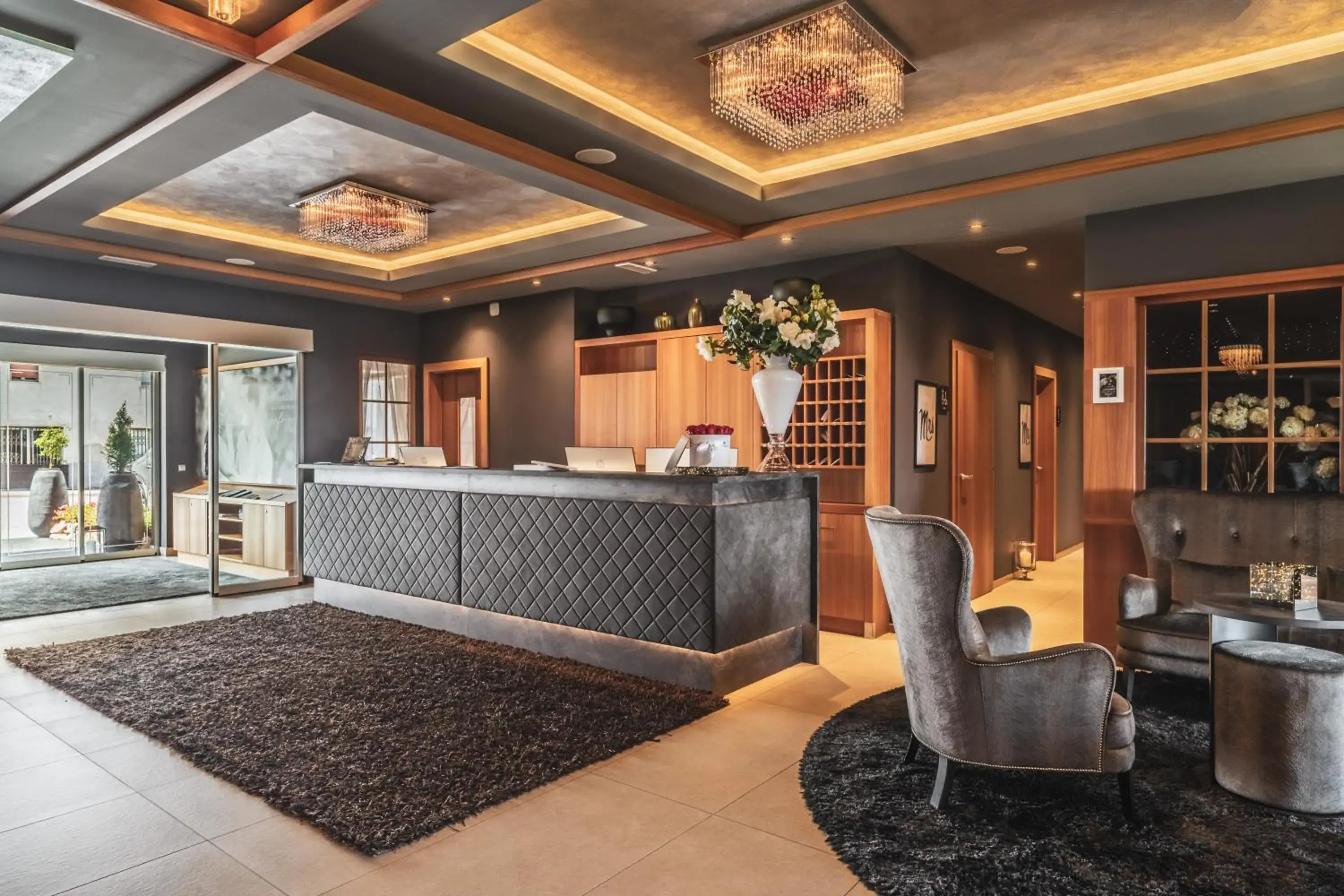 Lobby or reception in SOLEA DOLOMITI Boutique Hotel Lobby or reception in SOLEA DOLOMITI Boutique Hotel