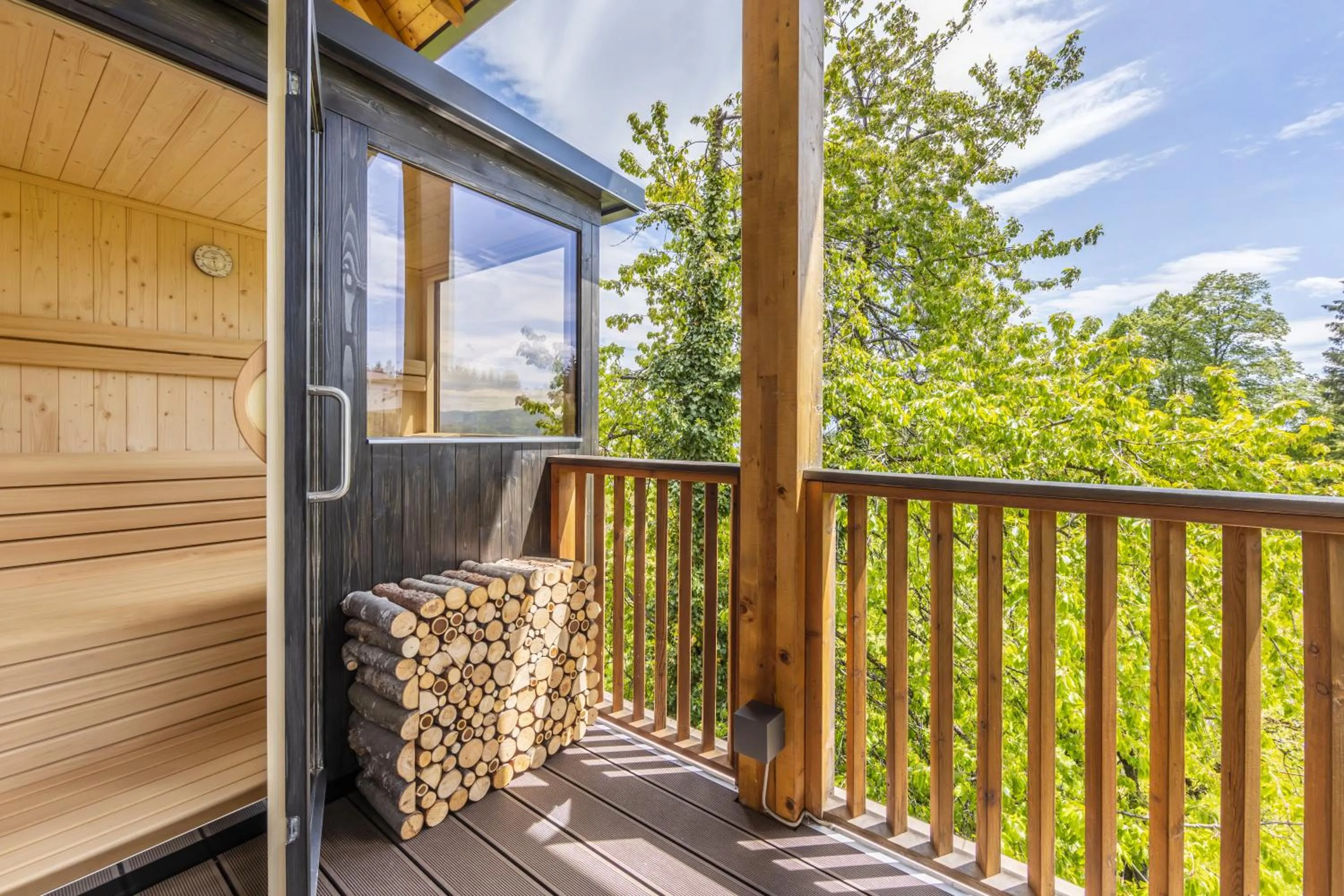 Sauna in SOLEA DOLOMITI Boutique Hotel
